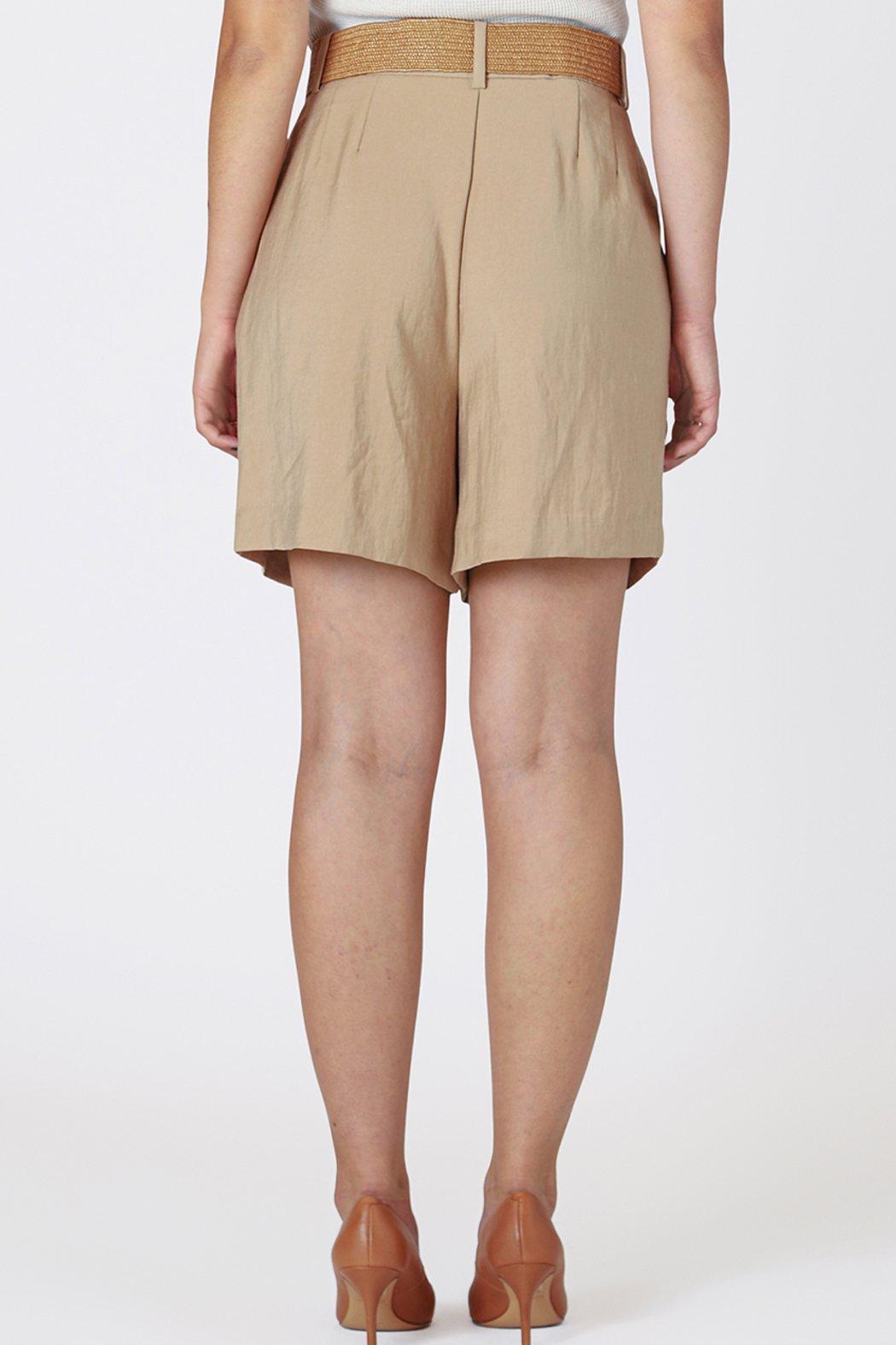 Drapey Belted Short Product Image