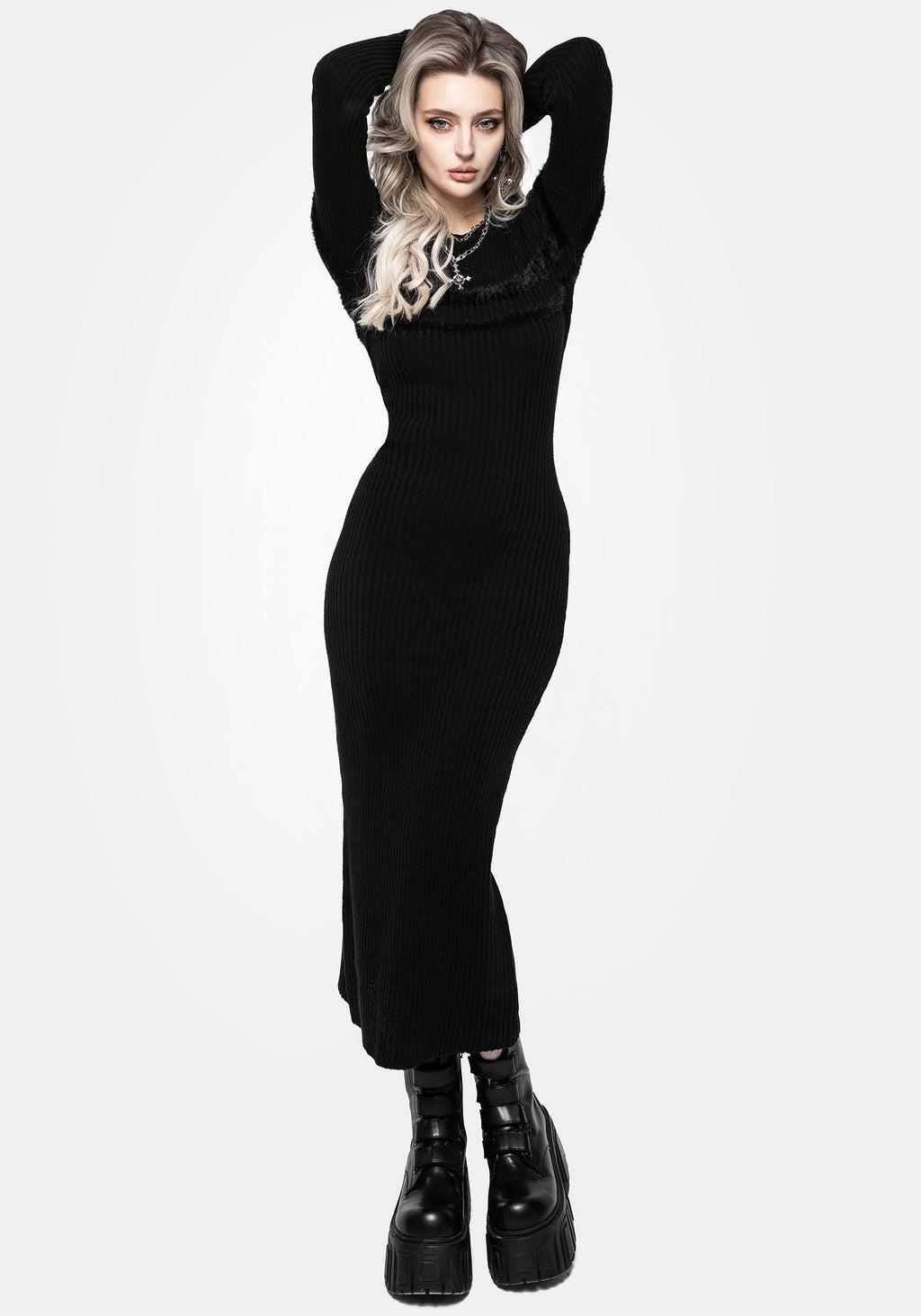 Typhon Stripe Knit Maxi Dress Product Image