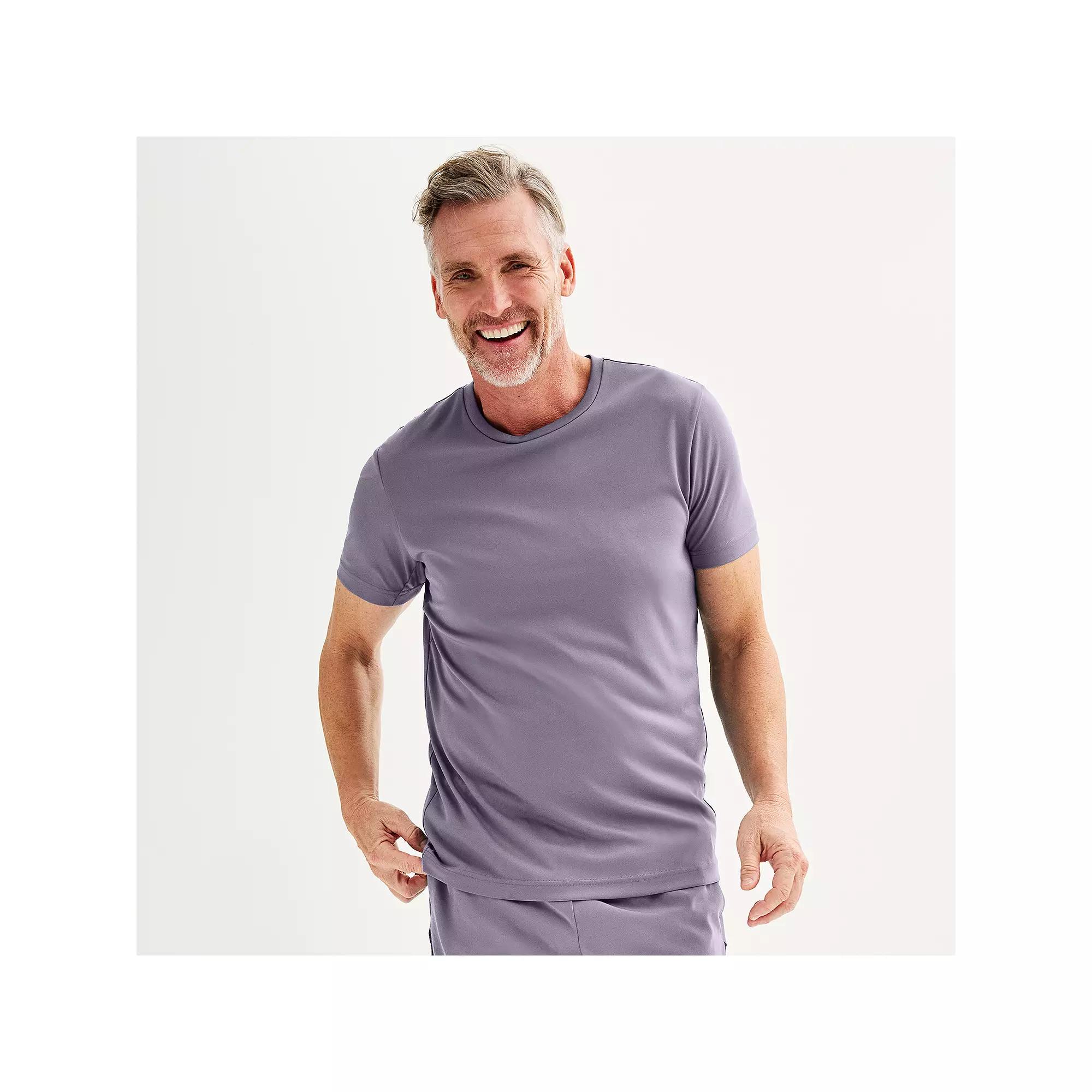 Men's Tek Gear® Dry Tek Tee, Size: Large, Wild Purple Product Image