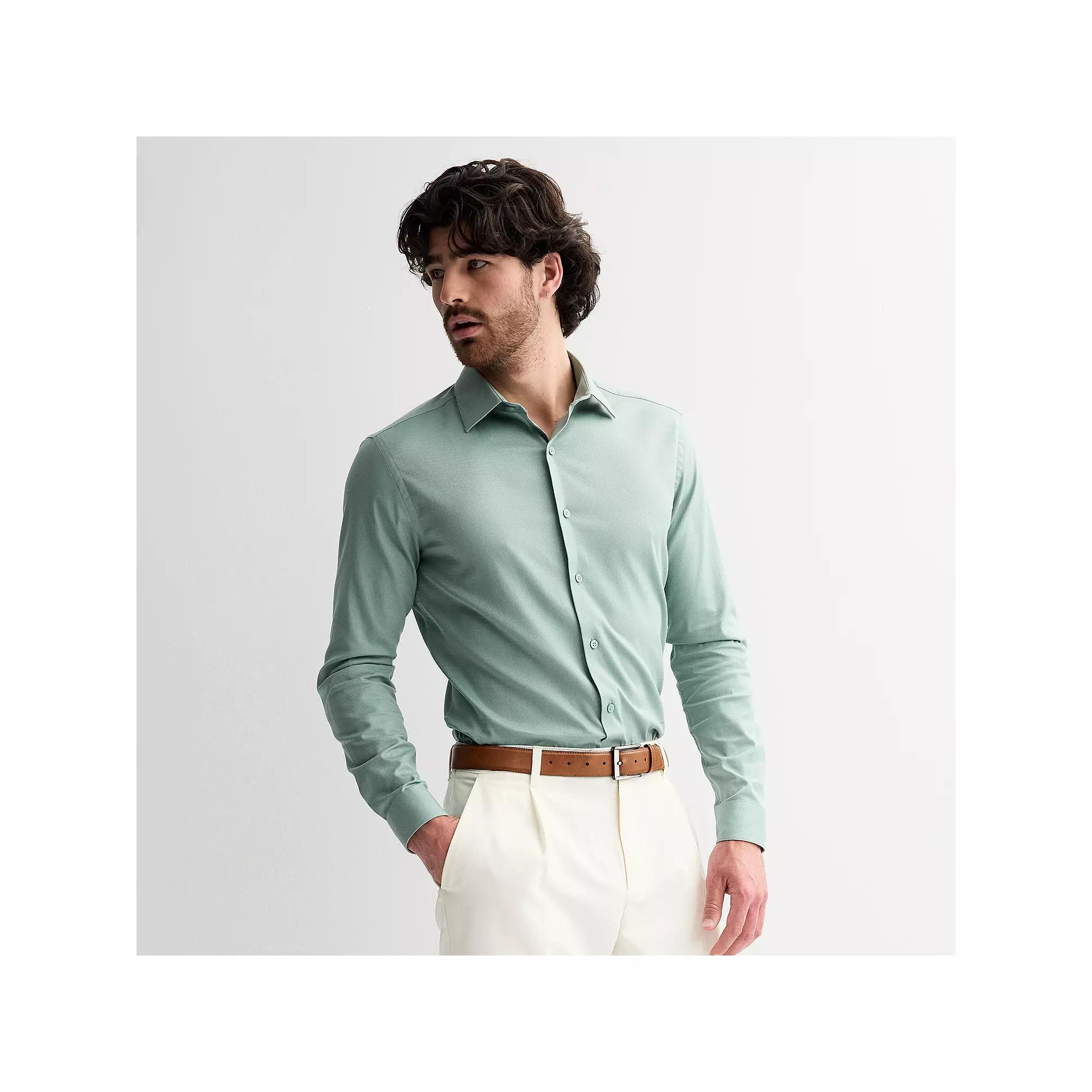 Men's Apt. 9® Premier Flex Slim-Fit Dress Shirt,  Product Image