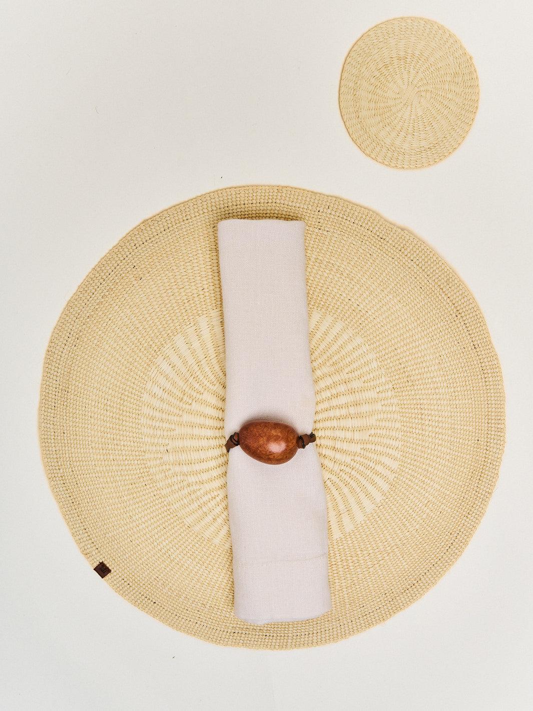 The Tagua Napkin Ring Set Product Image