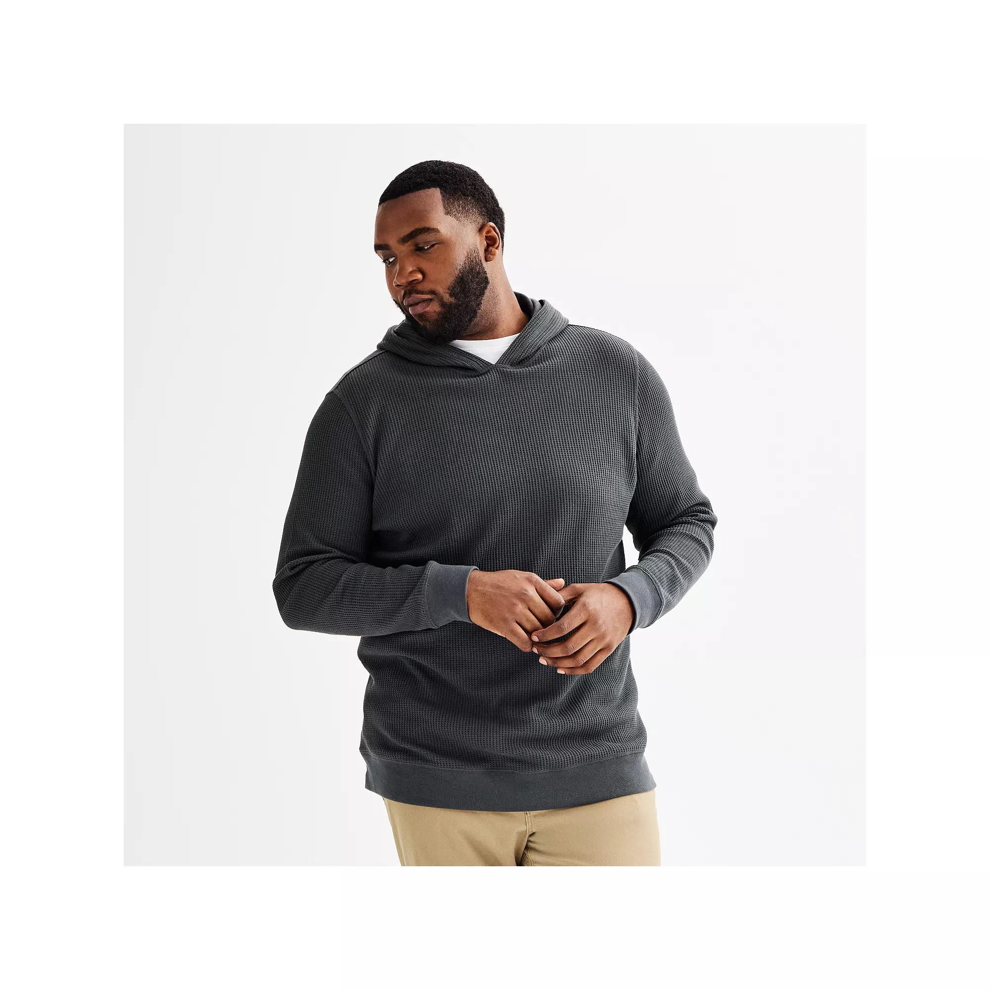 Big & Tall Sonoma Goods For Life® Essential Waffle Hoodie, Men's,  Product Image