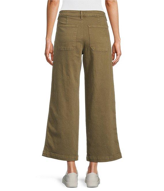 L.L.Bean 207 Vintage High Rise Wide Leg Stretch Denim Jeans Product Image