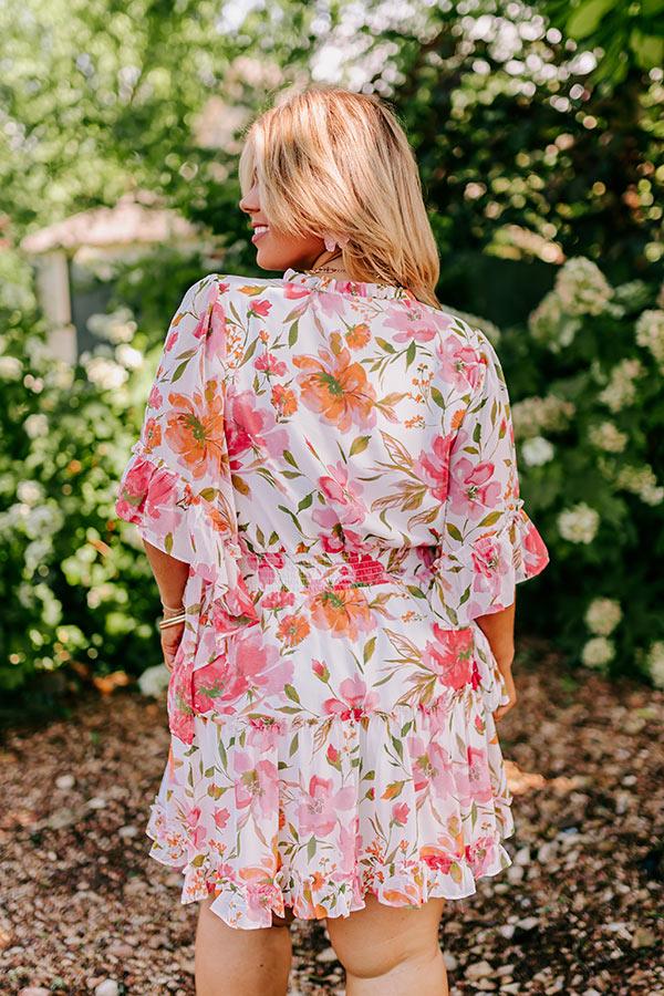 Try Your Luck Dress in Ivory Curves Product Image