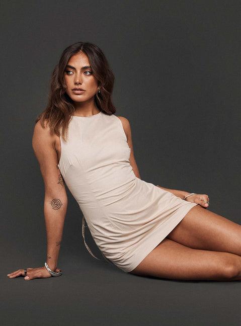 Yumiko Romper Cream Product Image