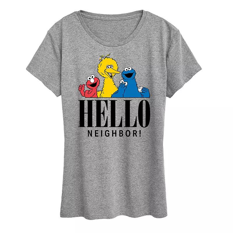 Women's Sesame Street Howdy Graphic Tee, Girl's,  Product Image