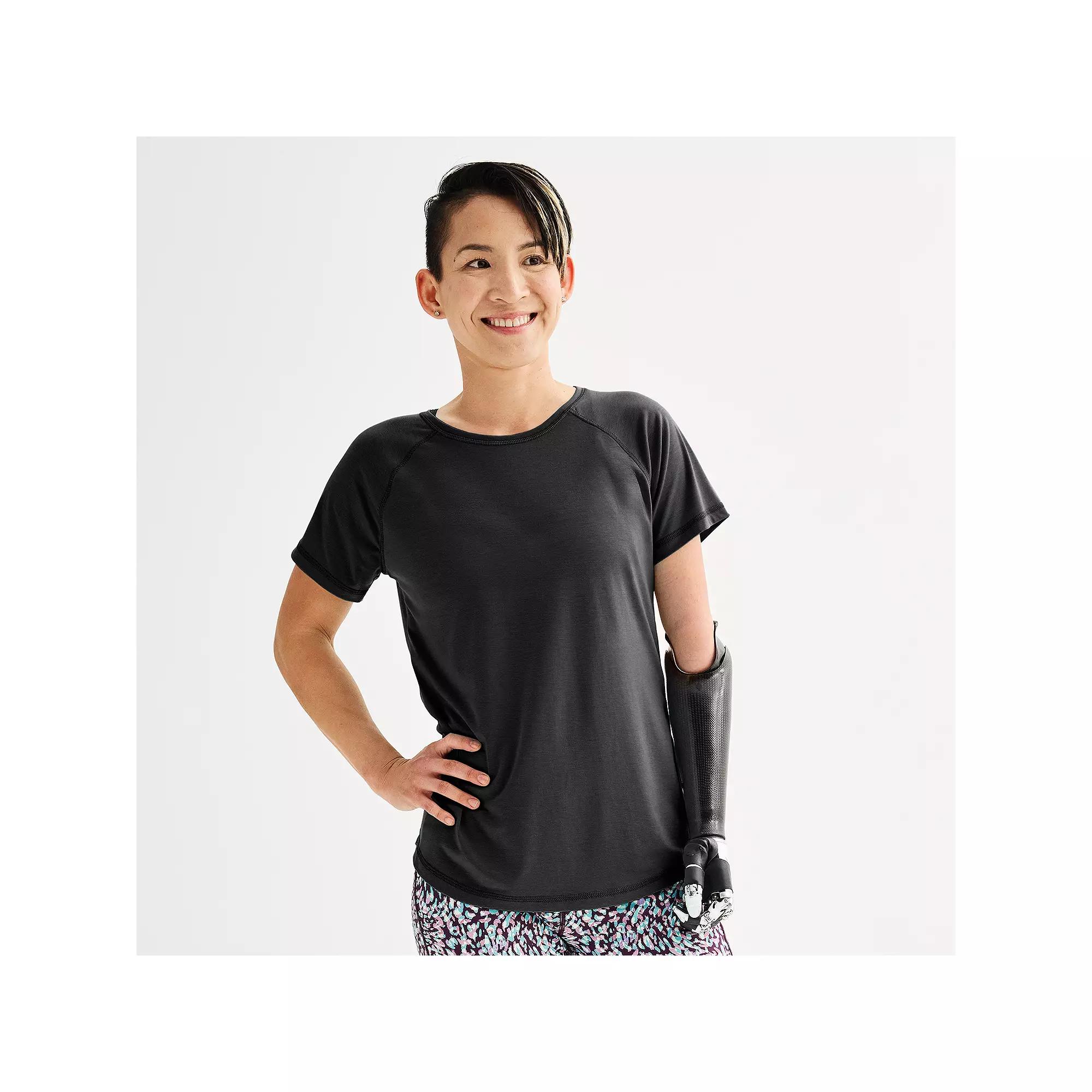 Women's Tek Gear® Adaptive Essential Core Raglan Tee,  Product Image