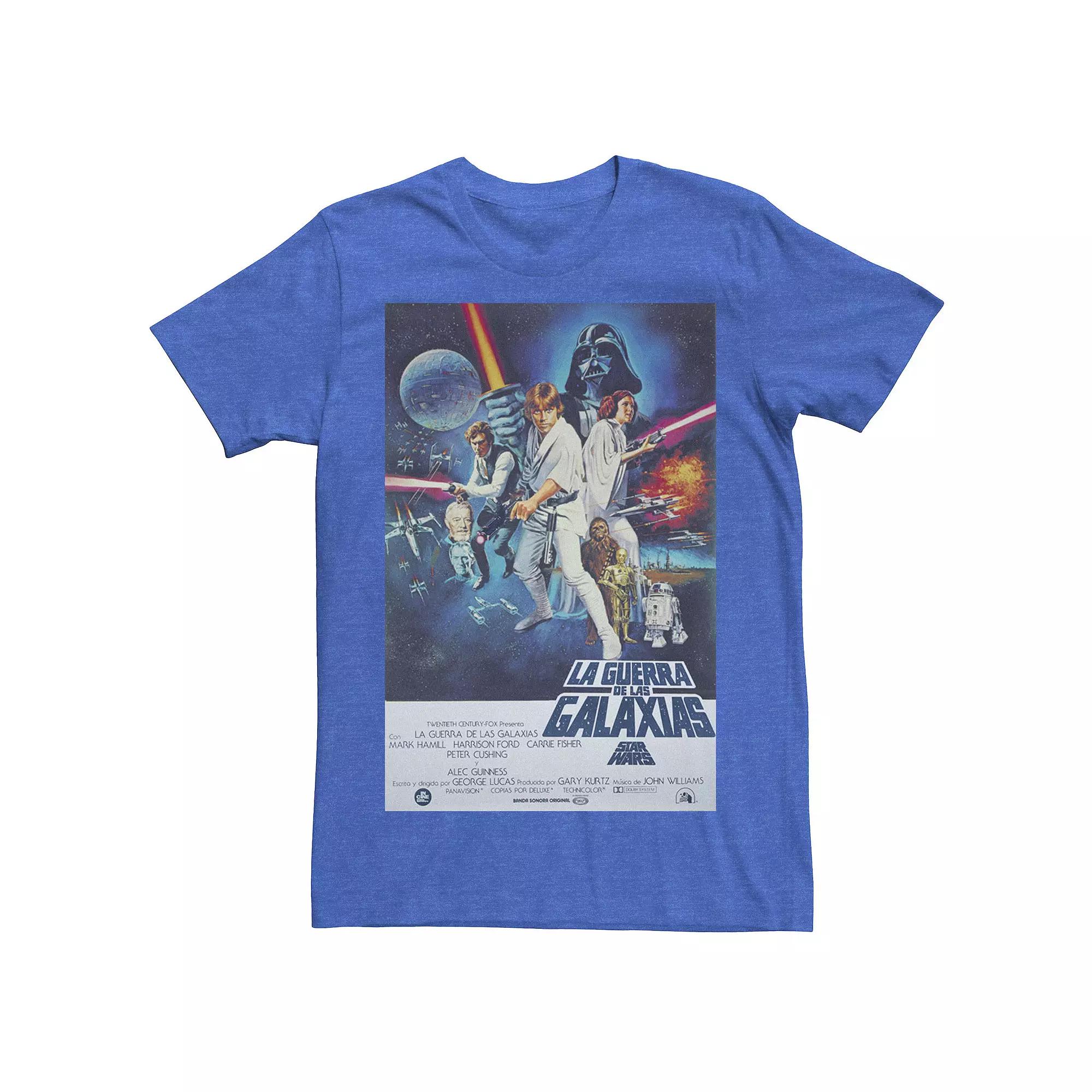 Men's Star Wars Spanish Movie Poster Tee,  Product Image