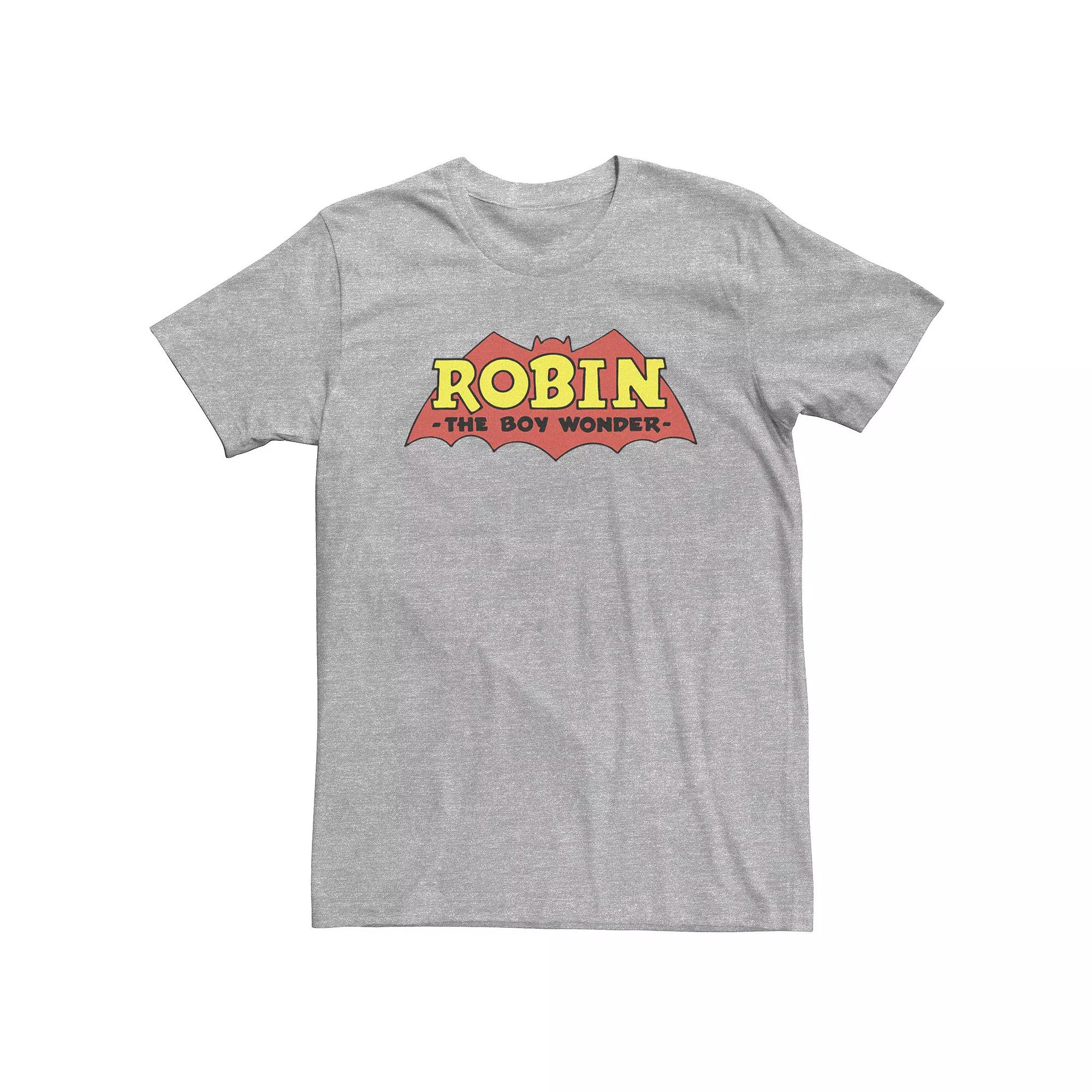 Big & Tall DC Comics Robin The Boy Wonder Classic Logo Tee, Men's,  Product Image