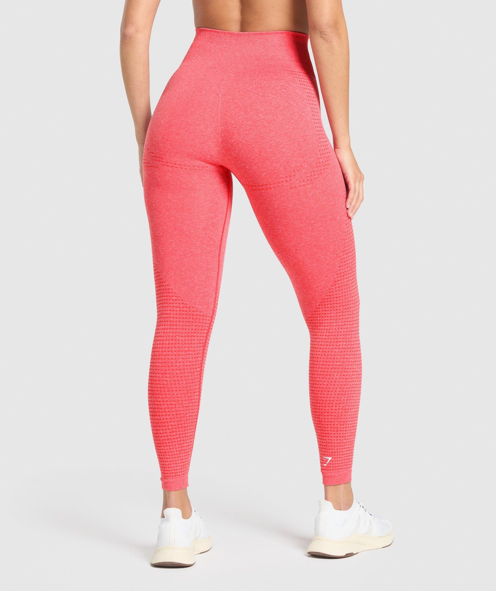 Gymshark Vital Leggings - Coral Red Marl Female Product Image