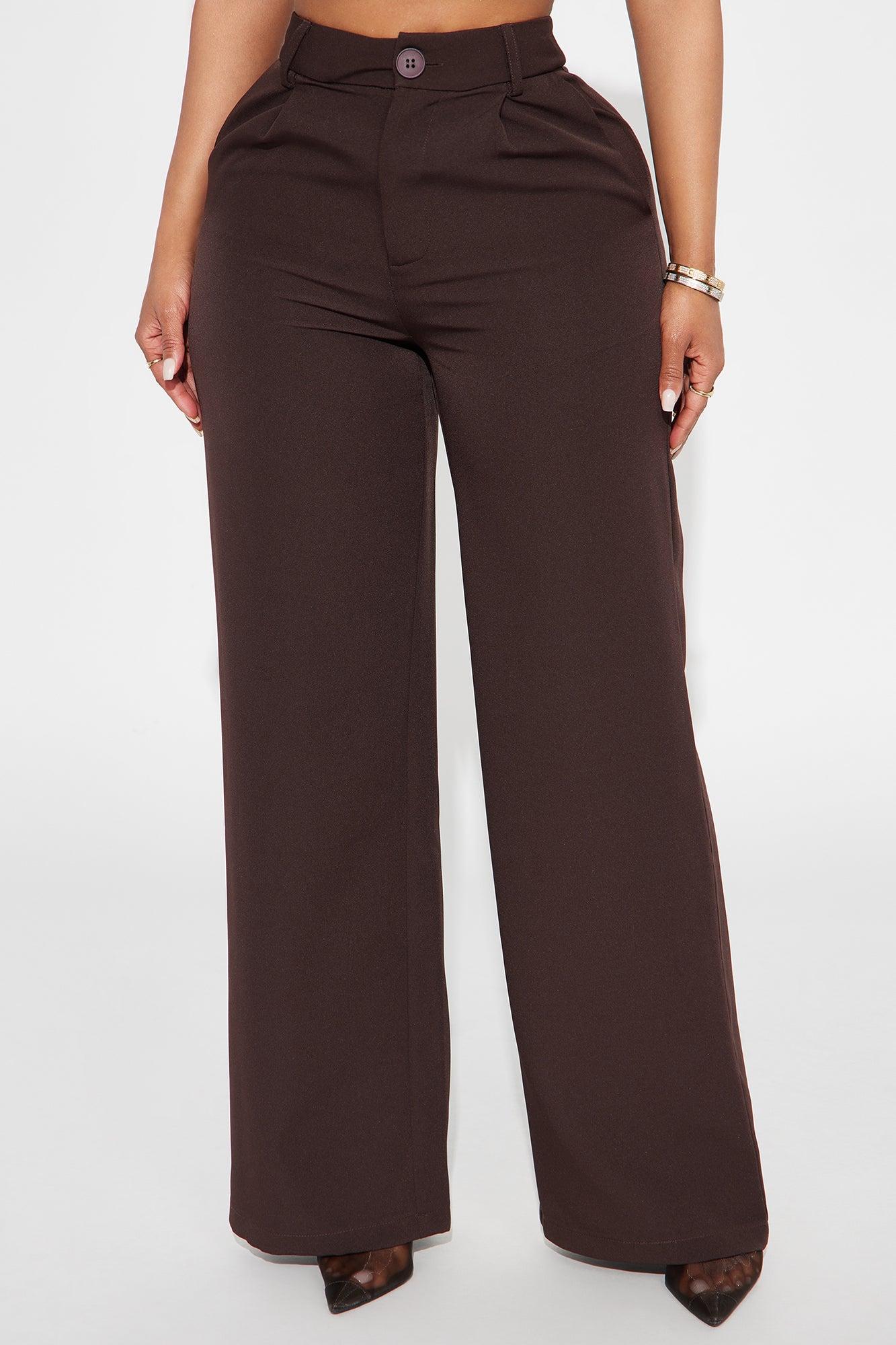 High Investment Trouser Pant - Chocolate Female Product Image