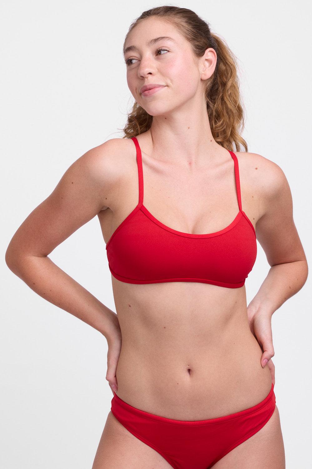 Jocelyn Bikini Top - Whimsy Pink Female Product Image