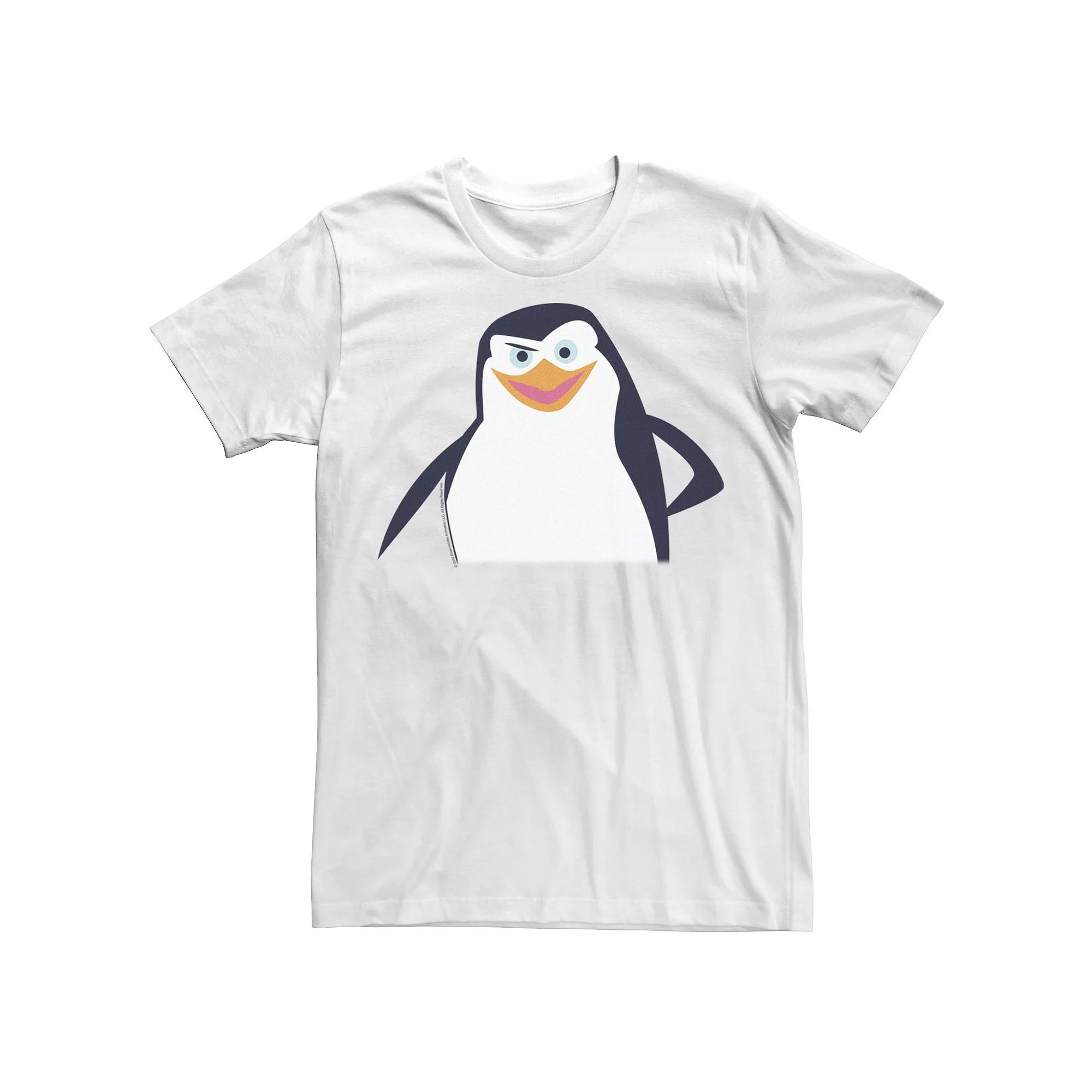 Men's Madagascar Skipper Large Face Portrait Tee,  Product Image