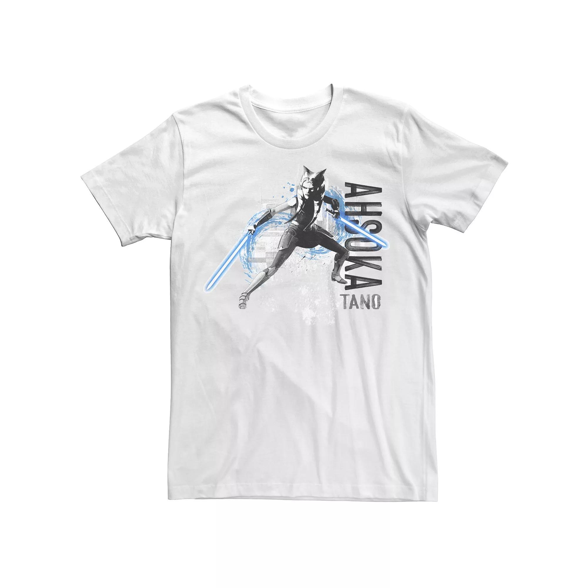 Men's Star Wars The Clone Wars Ahsoka Painted Tee,  Product Image