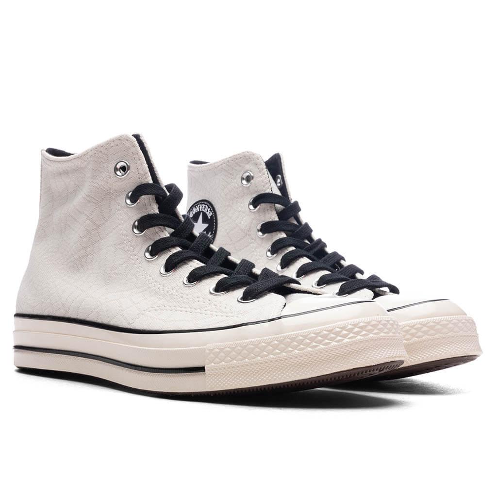 Chuck 70 Hi - Egret/Light Dune/Black Male Product Image