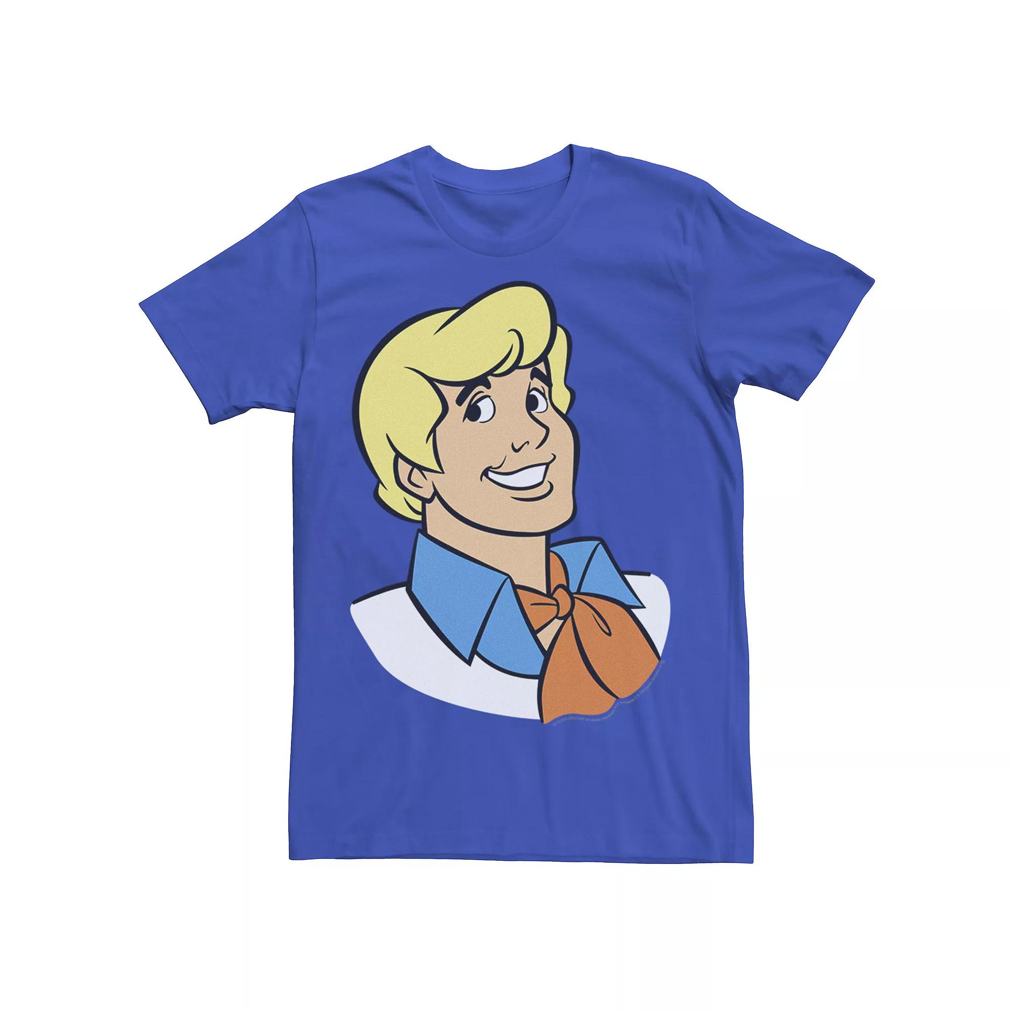 Men's Scooby-Doo Fred Big Face Tee,  Product Image