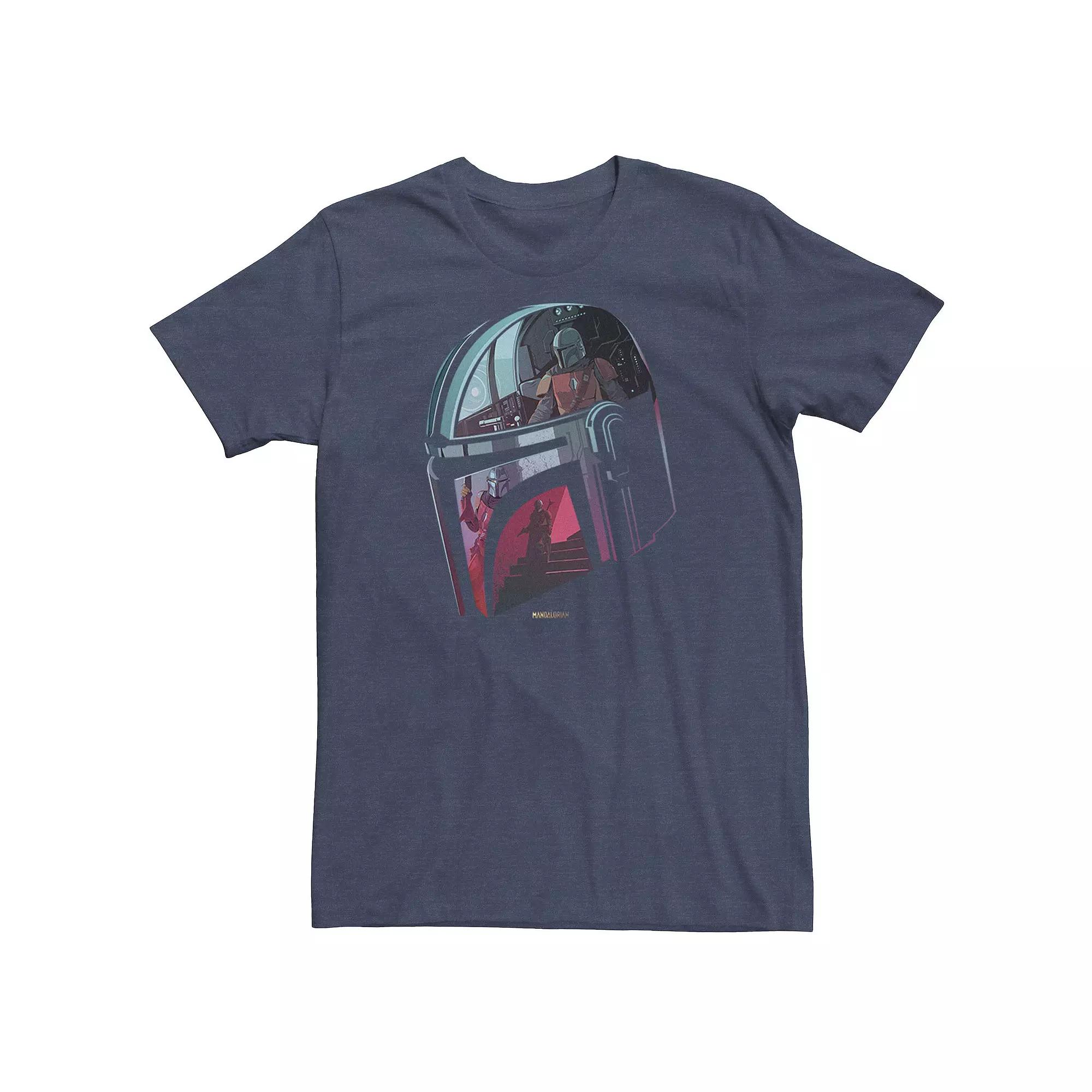 Men's Geometric Mountains Sunset Tee,  Product Image