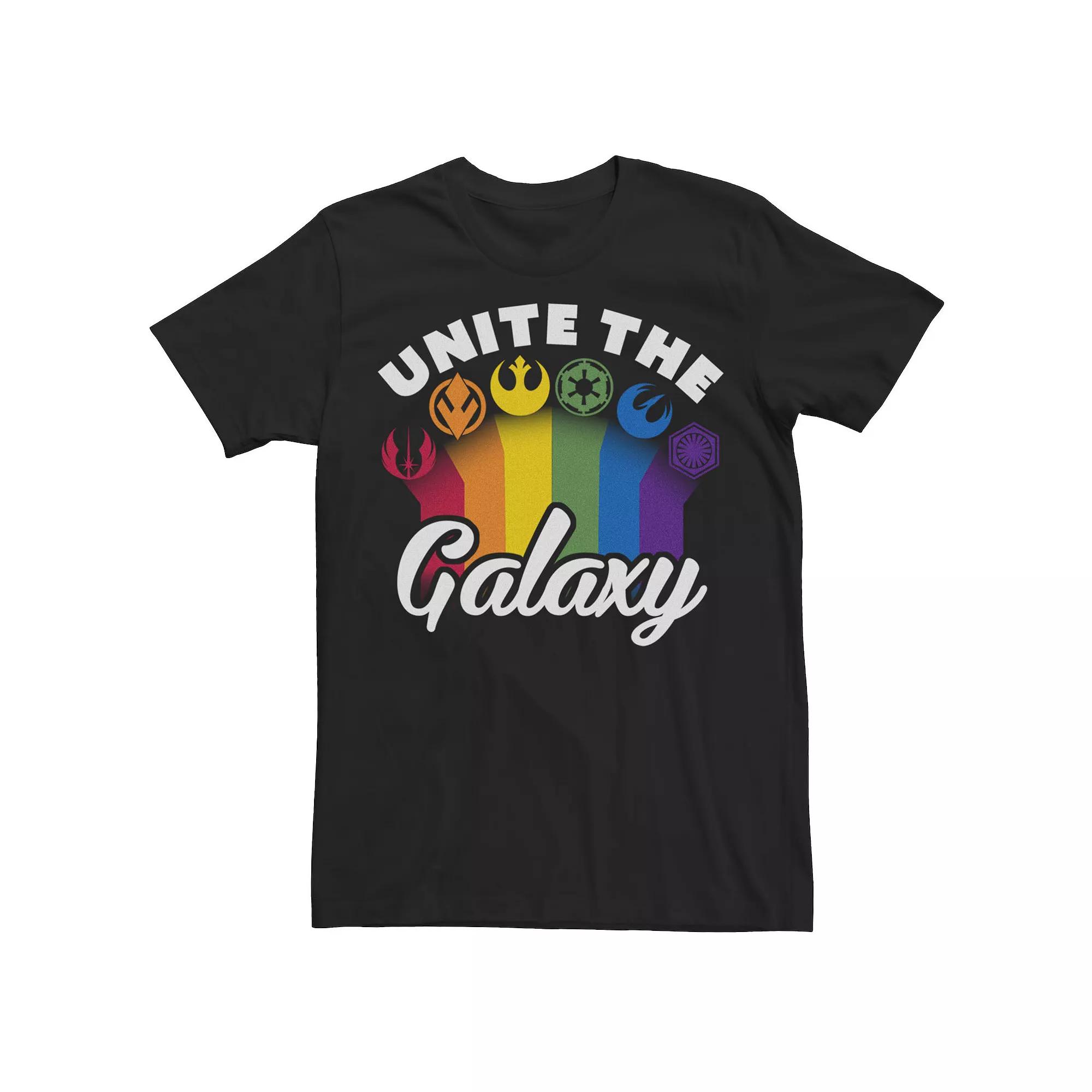 Men's Star Wars Stronger Together Rainbow Tee,  Product Image