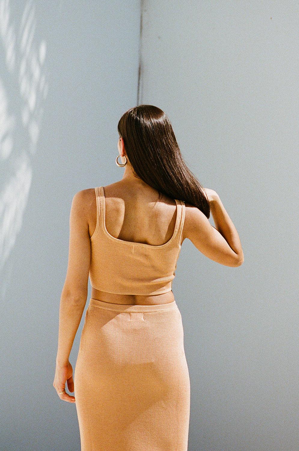 Leander Skirt - Toffee Product Image