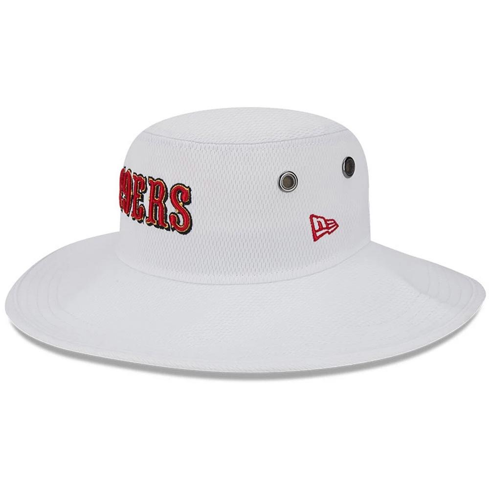 Men's New Era White San Francisco 49ers 2023 NFL Training Camp Panama Bucket Hat Product Image