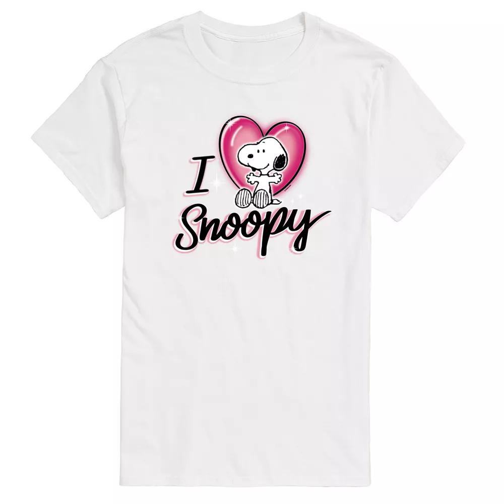 Men's Peanuts I Heart Snoopy Graphic Tee,  Product Image