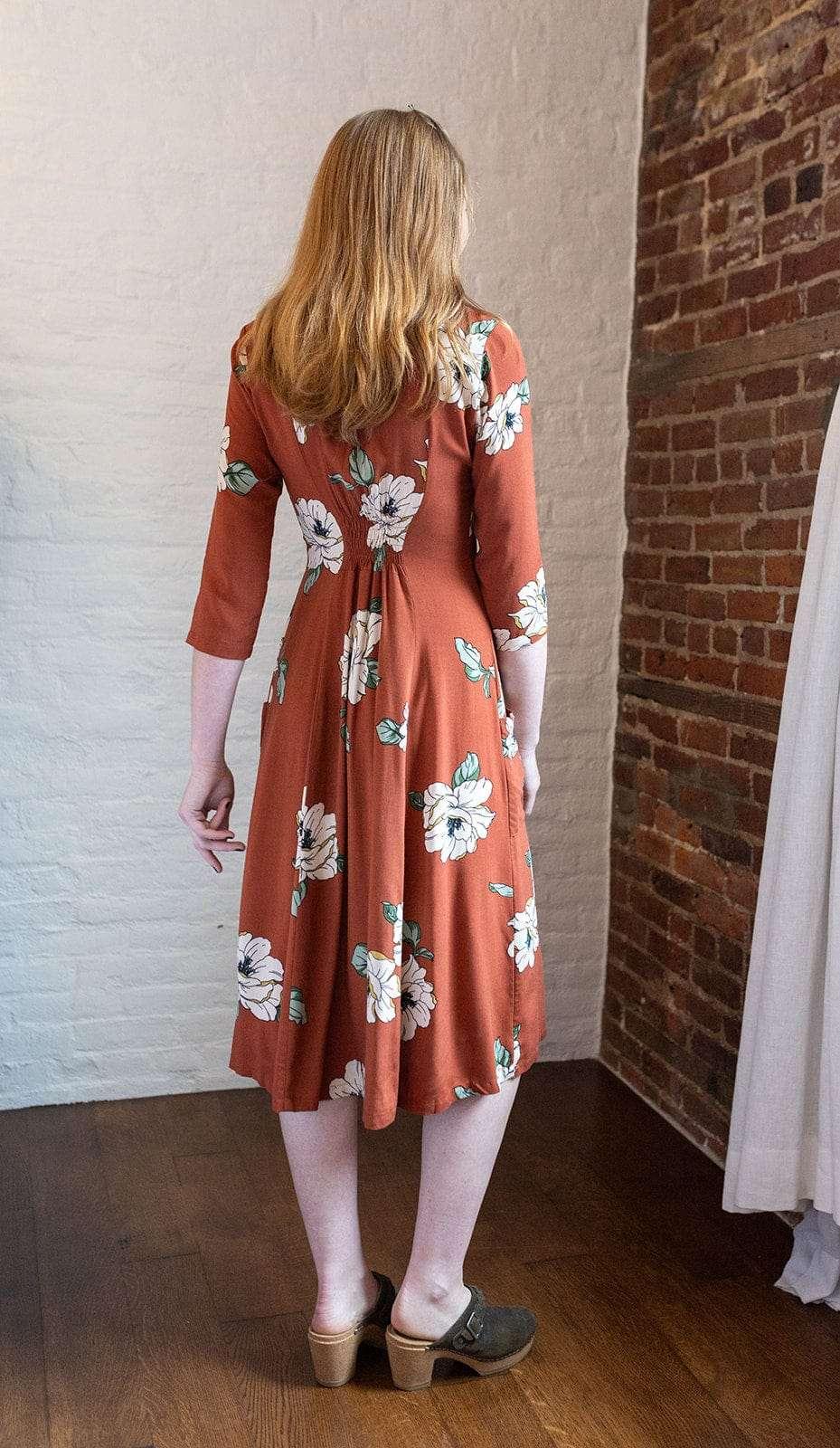 Fiona Dress in Sienna Magnolia Product Image