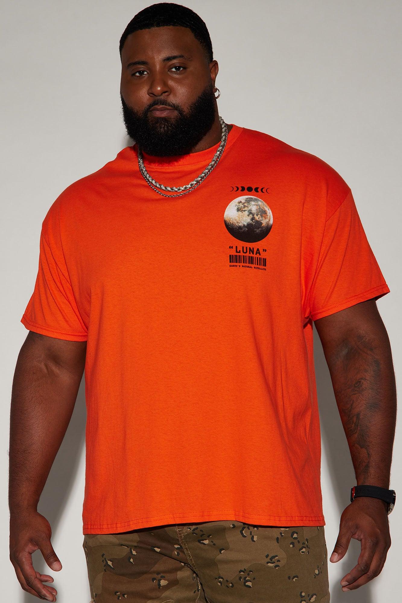 Luna Short Sleeve Tee - Orange Product Image