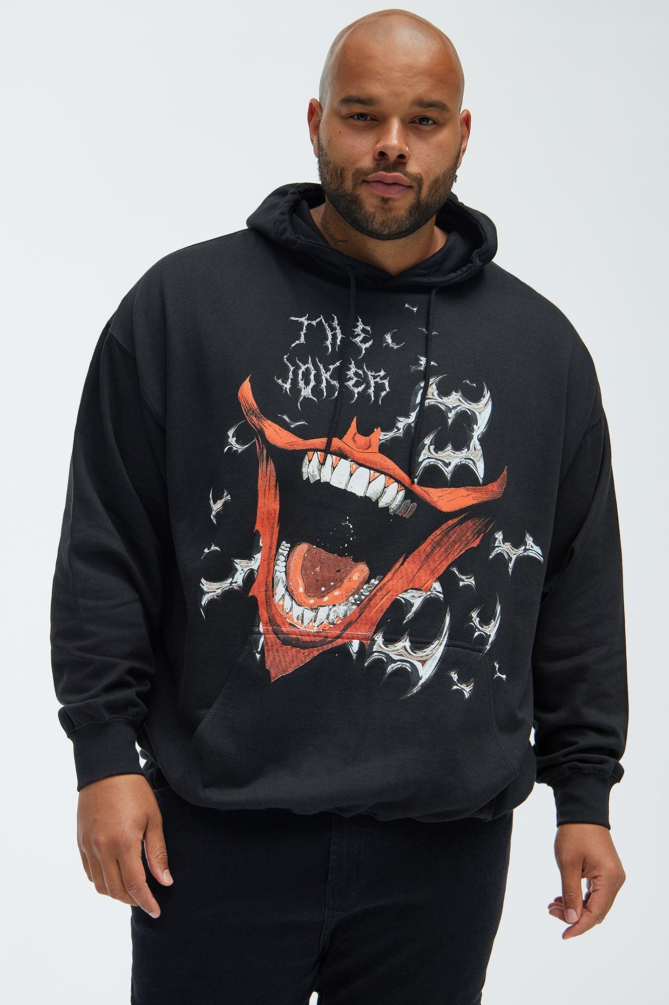 The Joker Chrome Hoodie - Black Product Image