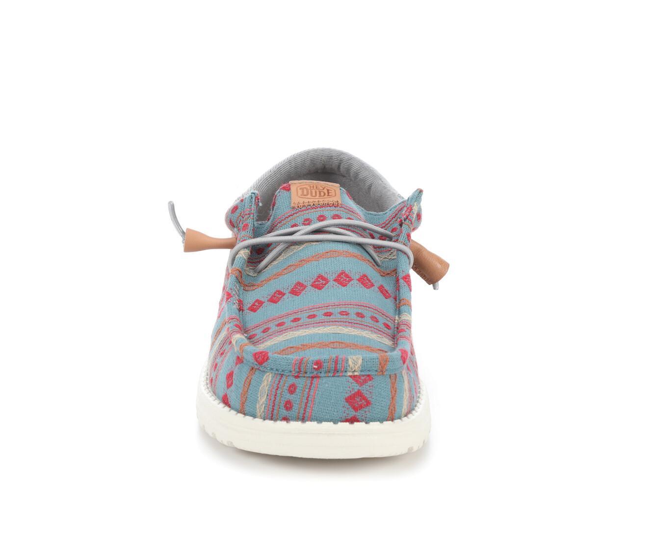 Men's HEYDUDE Wally Funk Vintage Blanket Casual Shoes Product Image