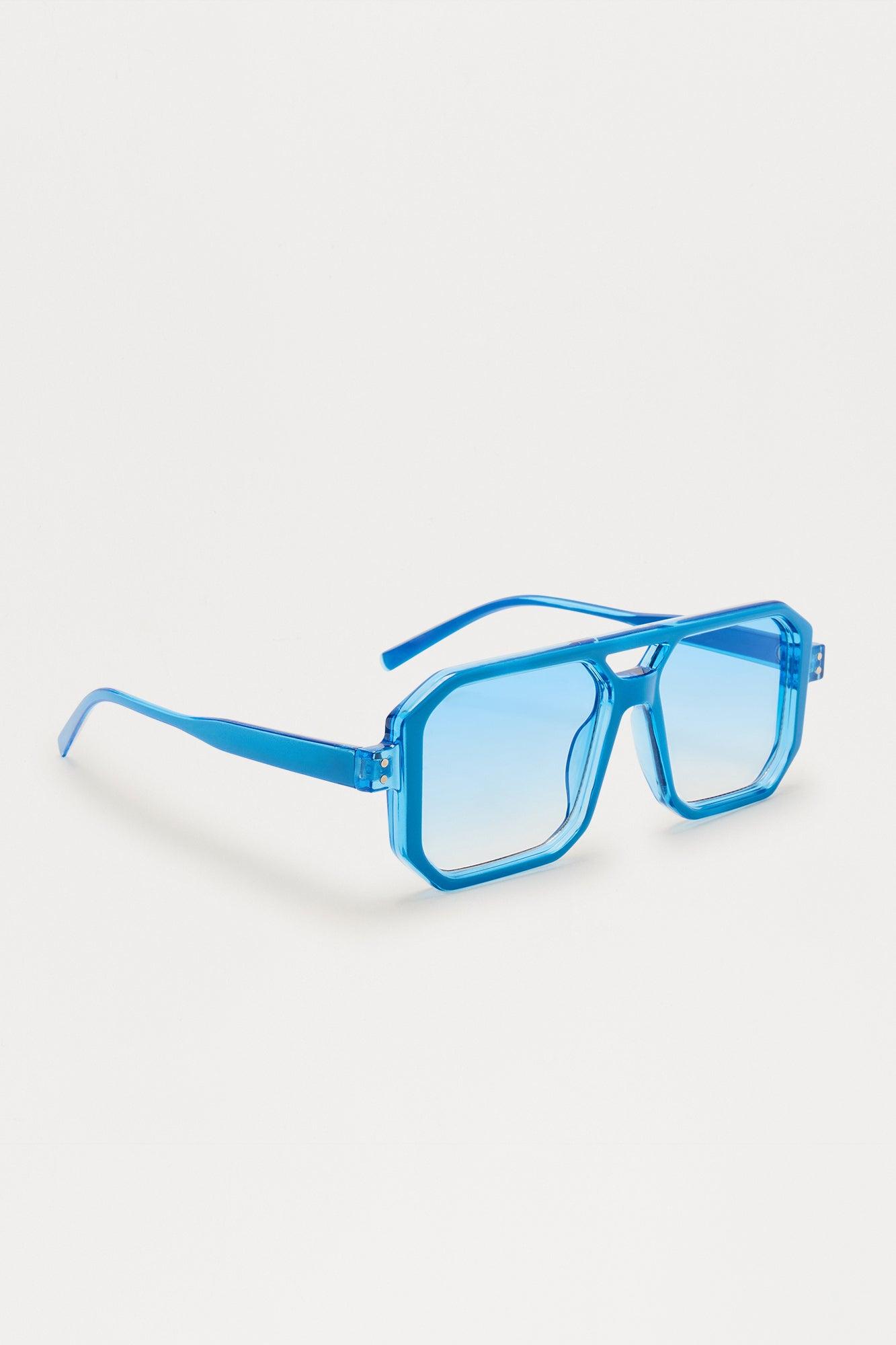 Malibu Babe Sunglasses - Blue Product Image