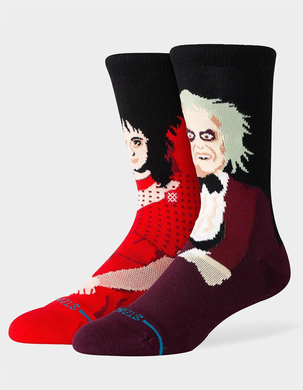 STANCE x Beetlejuice Dearly Beloved Mens Crew Socks - MULTI Product Image