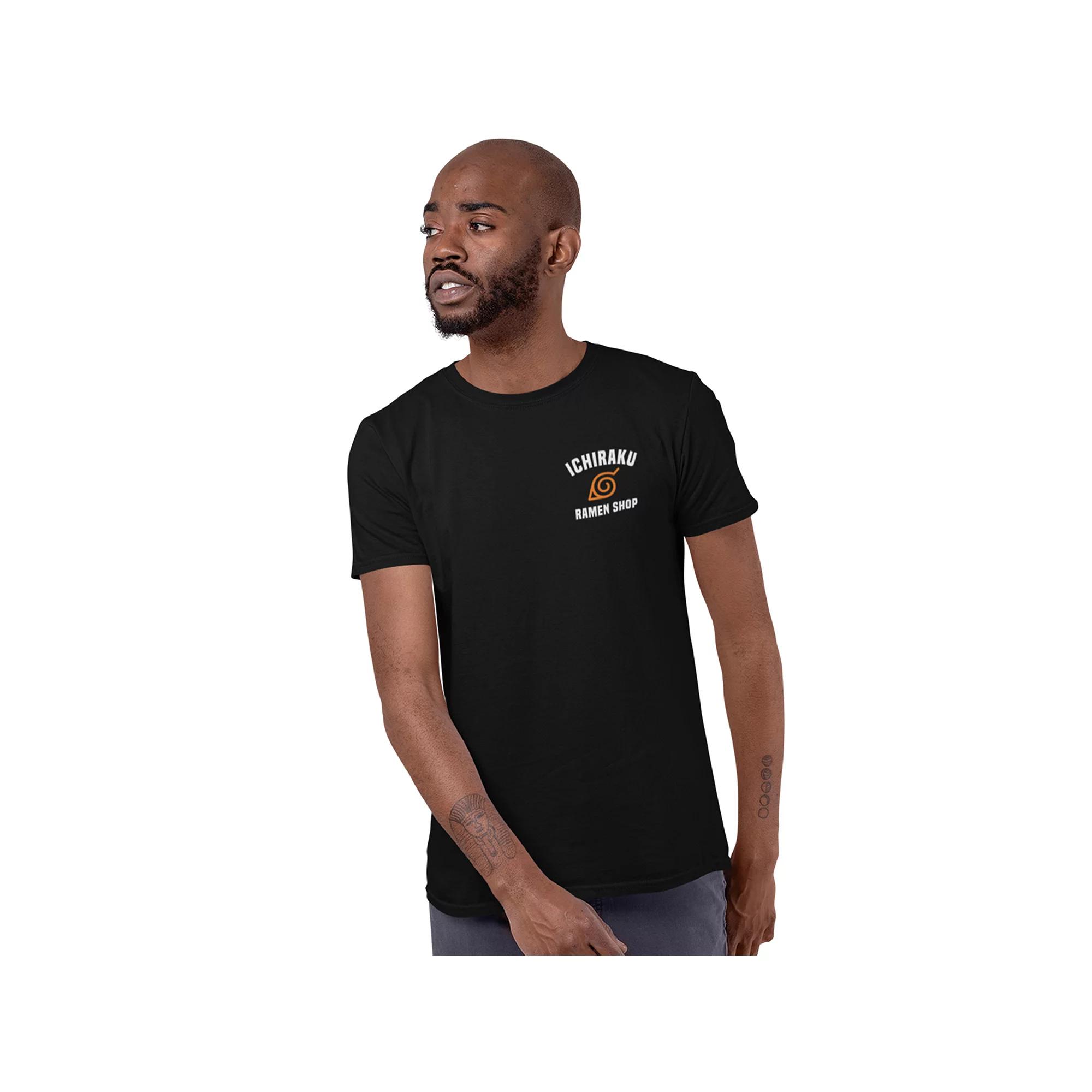Men's Naruto Ichiraku Ramen Tee, Size: Medium, Black Product Image