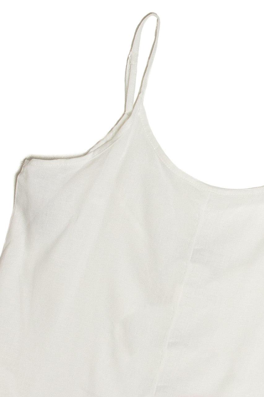 White Linen Cami Romper Product Image