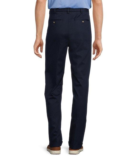 Roundtree & Yorke TravelSmart CoreComfort Big & Tall Non-Iron Pleated Classic Fit Chino Pants Product Image