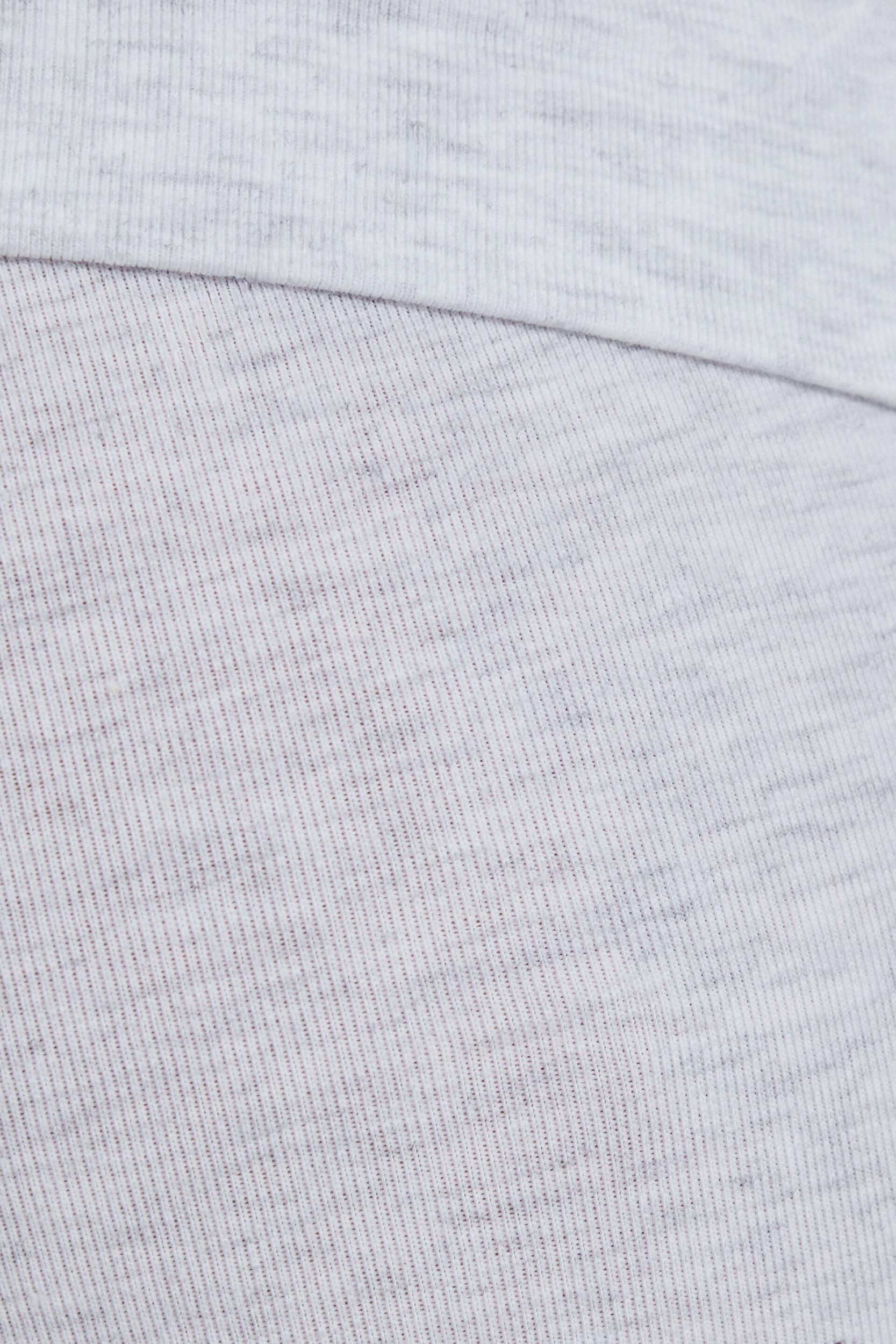 Soft Cotton Fold Over Flare Pants Product Image
