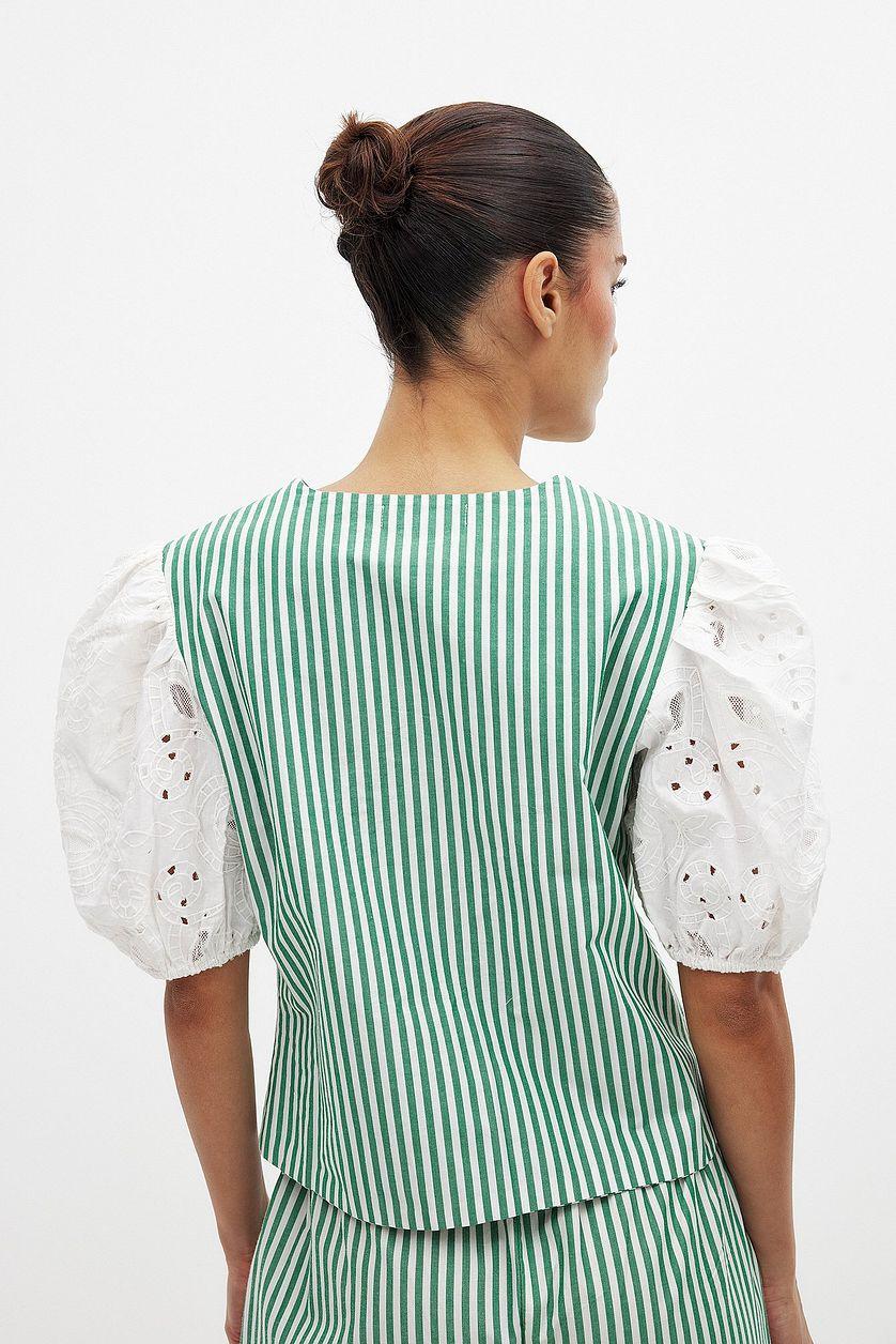 Anglaise Tie Detail Top Product Image