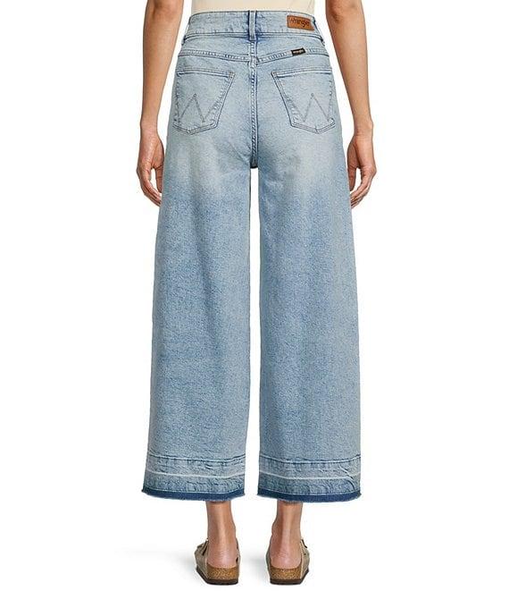 Wrangler® High Rise Wide Leg Jeans Product Image