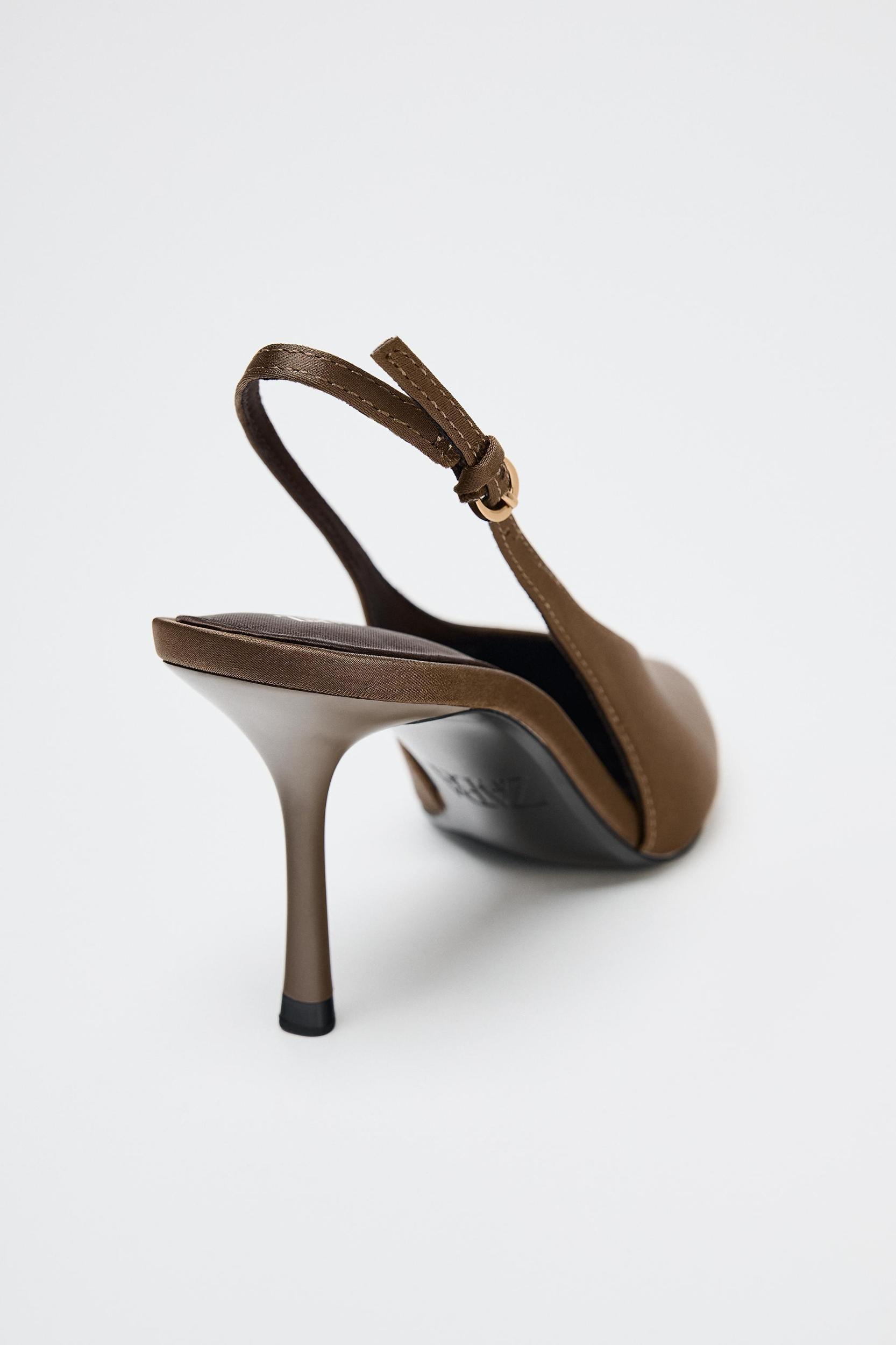 SATIN FINISH HEELS Product Image