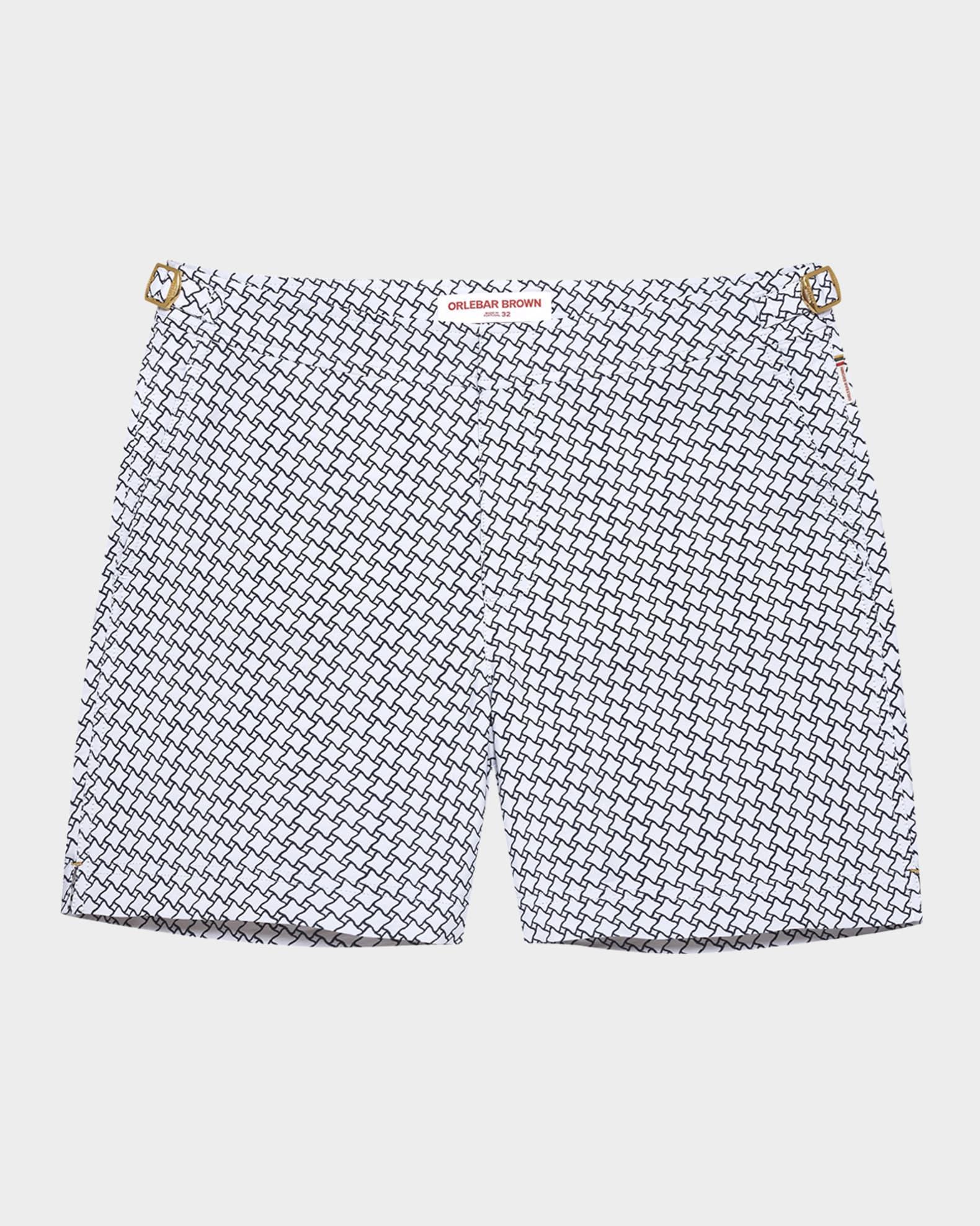 Men's Bulldog Jacquard Swim Shorts Product Image