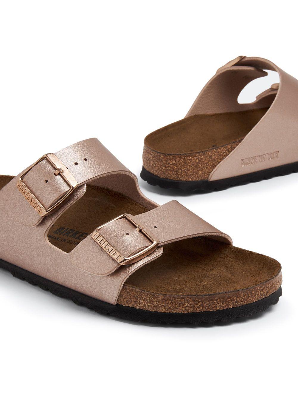 Birko-Flor leather slides  Product Image