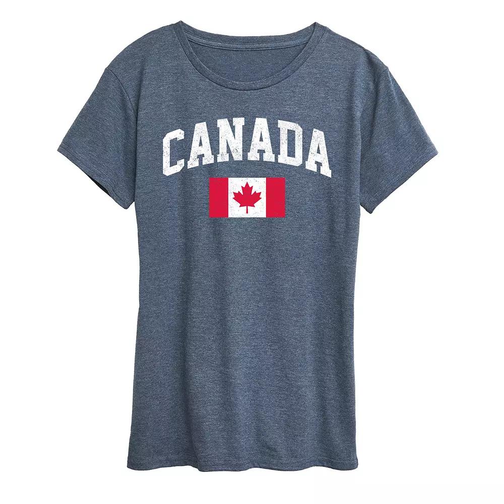 Women's Canada Flag Graphic Tee,  Product Image