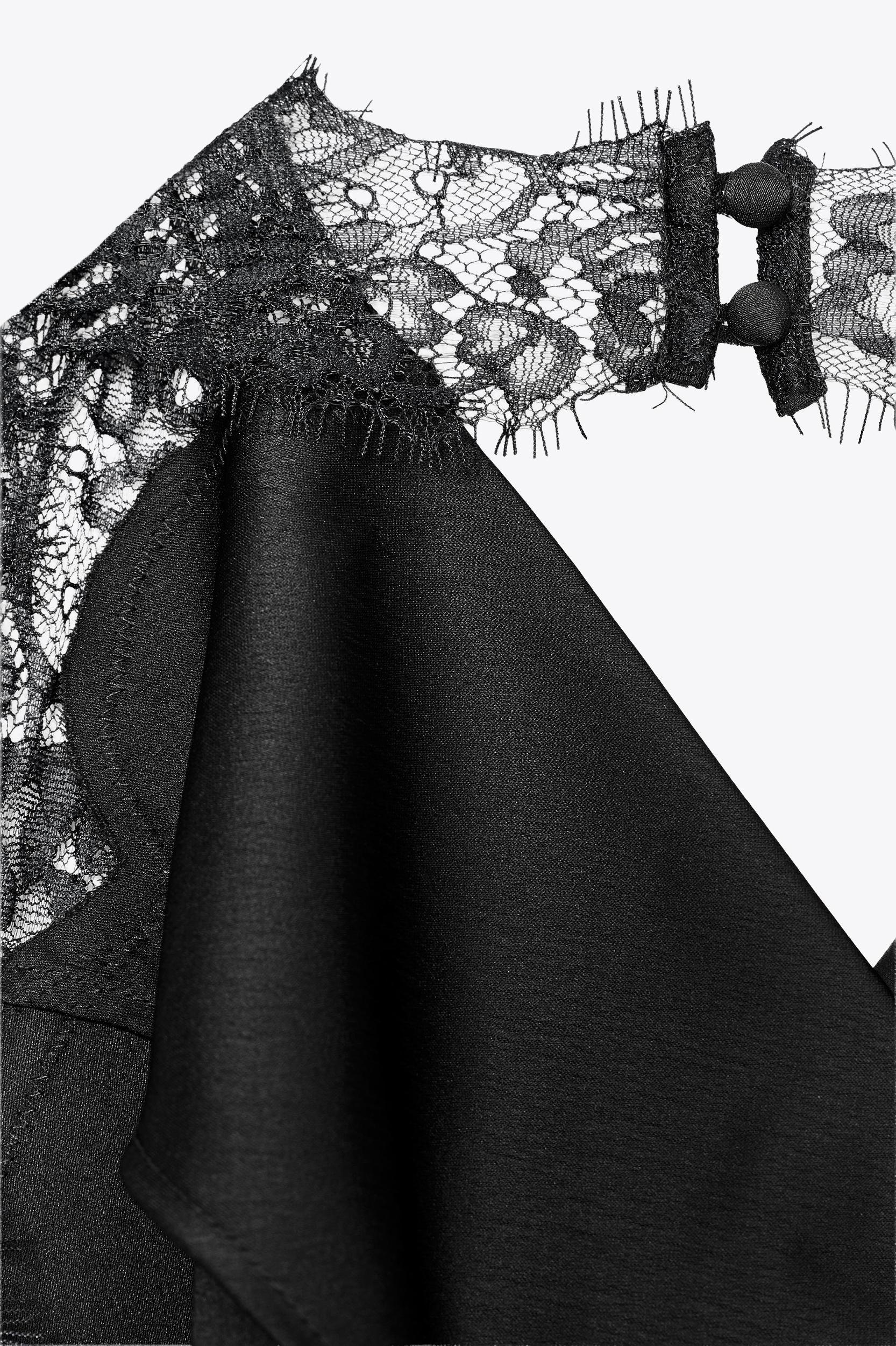 ZW COLLECTION LACE HALTER TOP Product Image