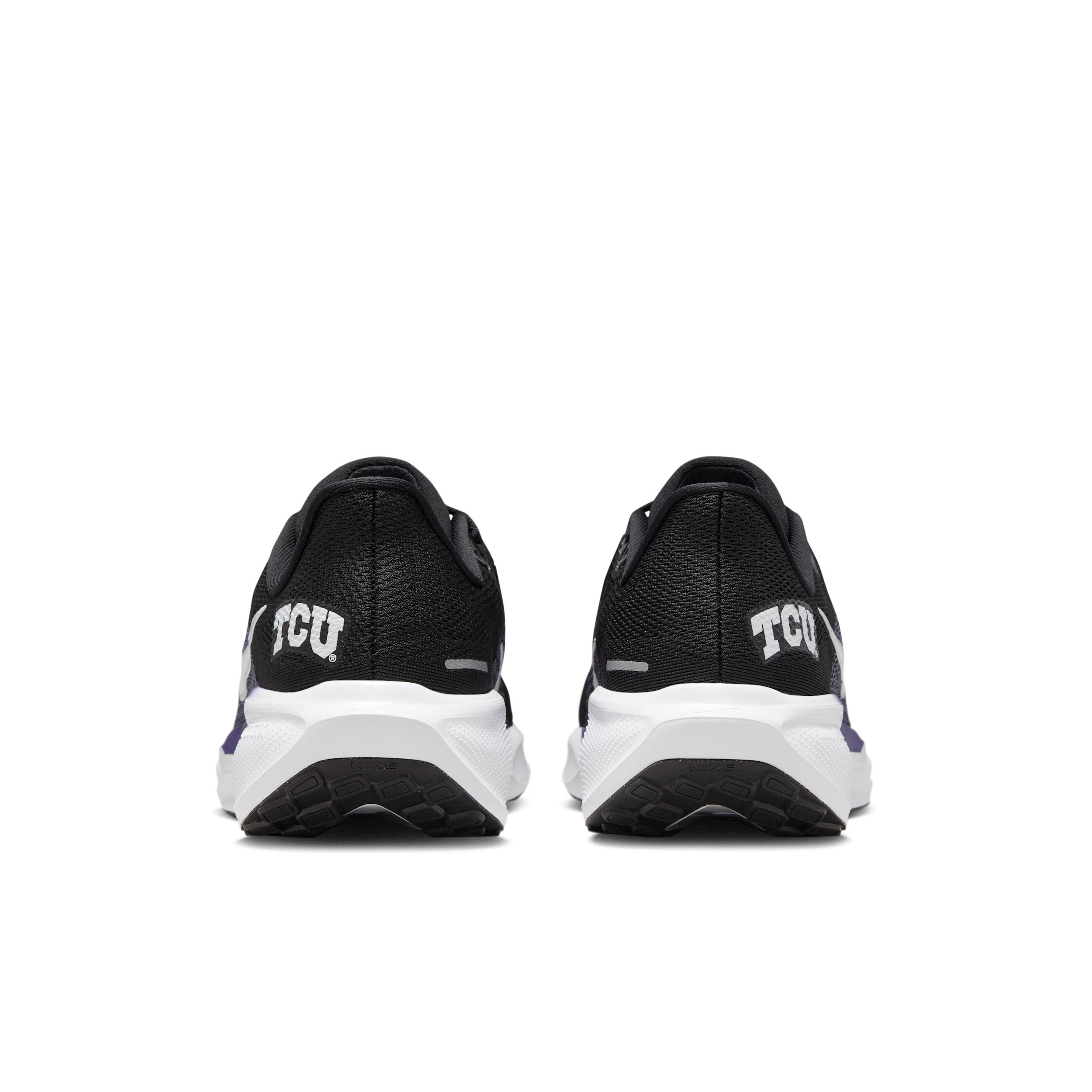 TCU Pegasus 1 Nike Mens College Road Running Shoes | FZ5143-002 Product Image