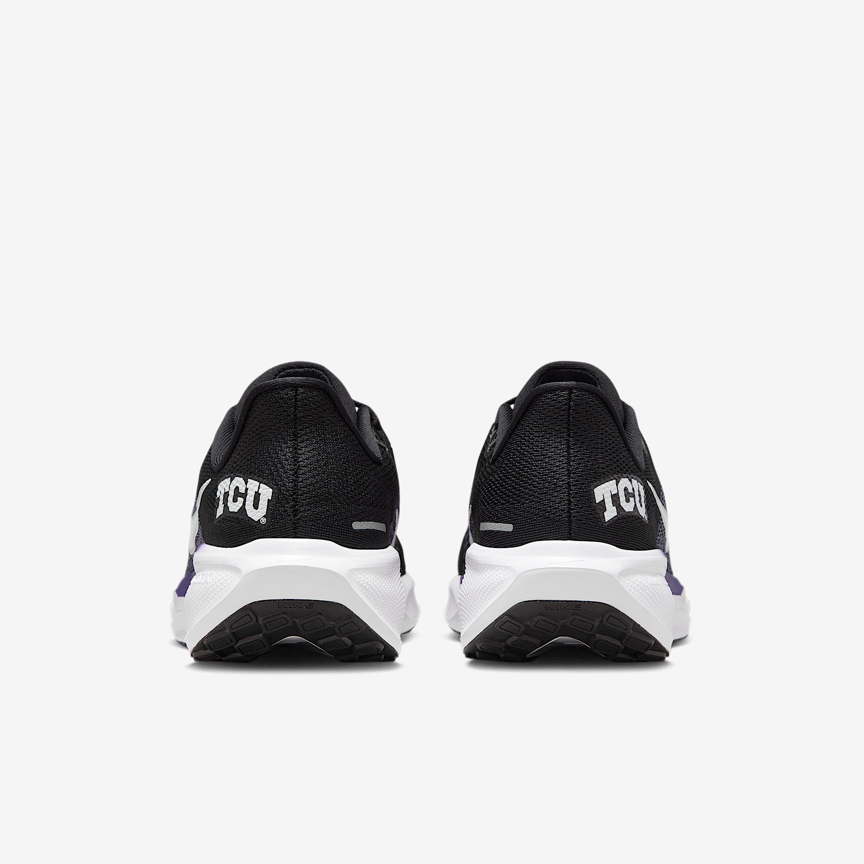 TCU Pegasus 1 Nike Mens College Road Running Shoes | FZ5143-002 Product Image