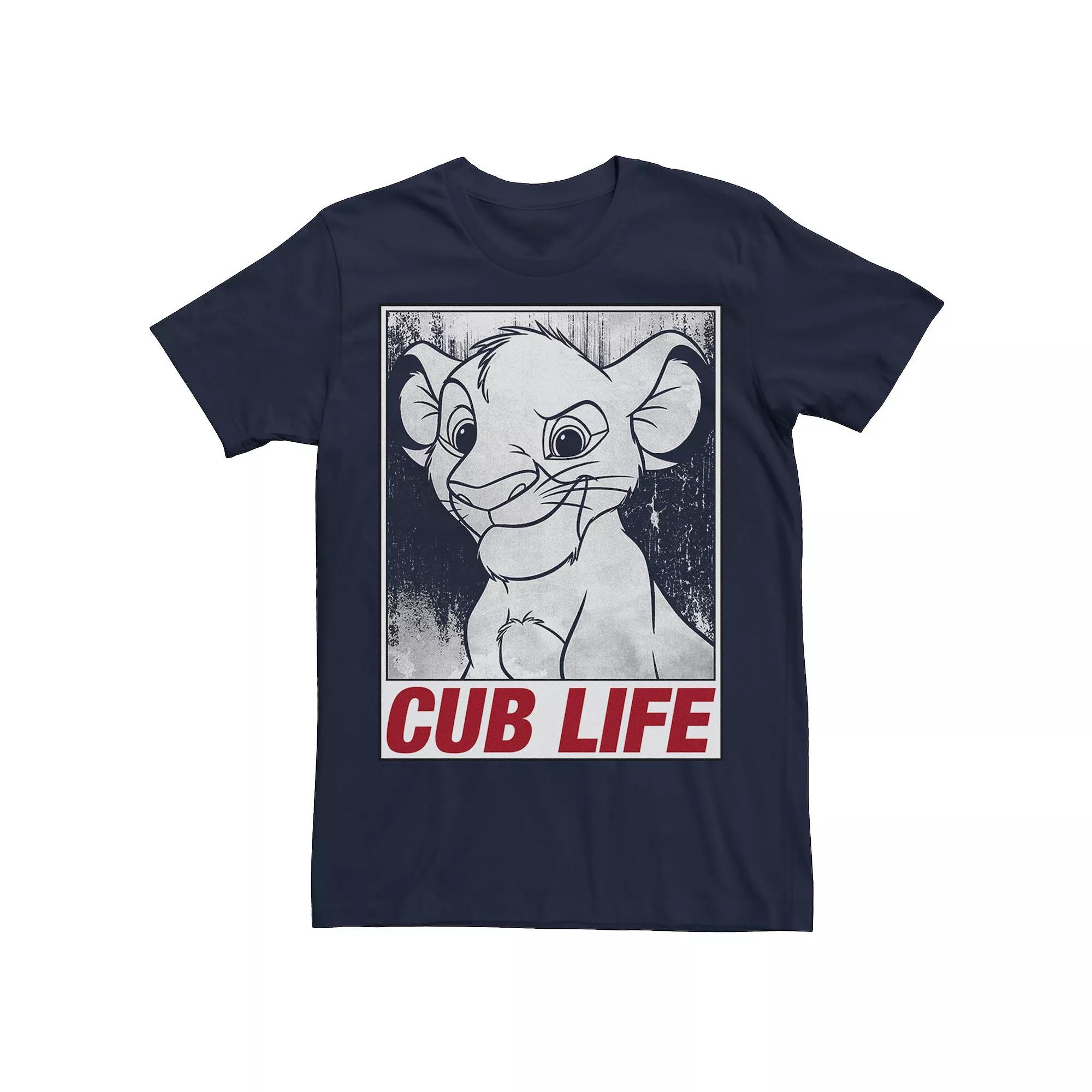 Disney's The Lion King Simba Men's Cub Life Tee,  Product Image