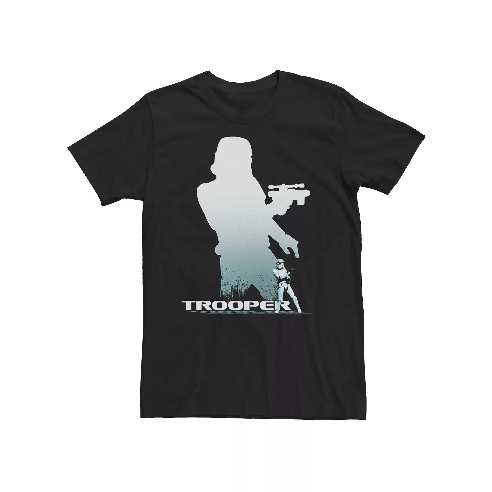 Big & Tall Star Wars Stormtrooper Shadow Mimic Tee, Men's,  Product Image