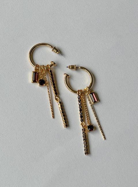 De Luca Earrings Gold Product Image