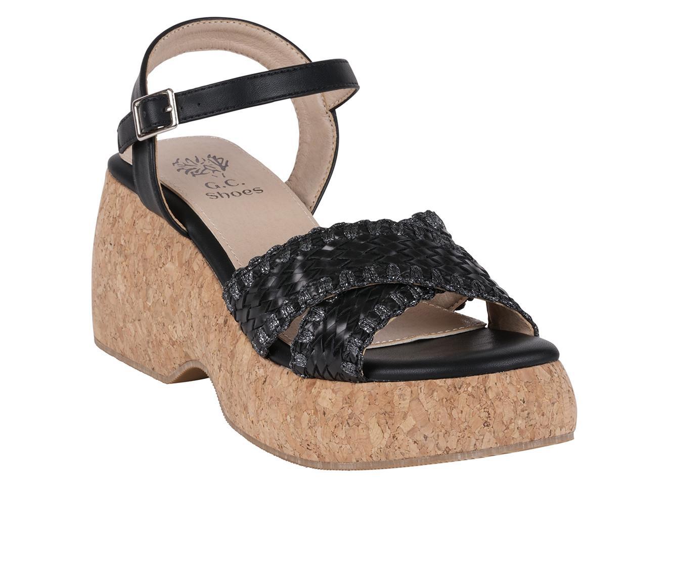 Women's GC Shoes Lucy Platform Wedge Sandals Product Image