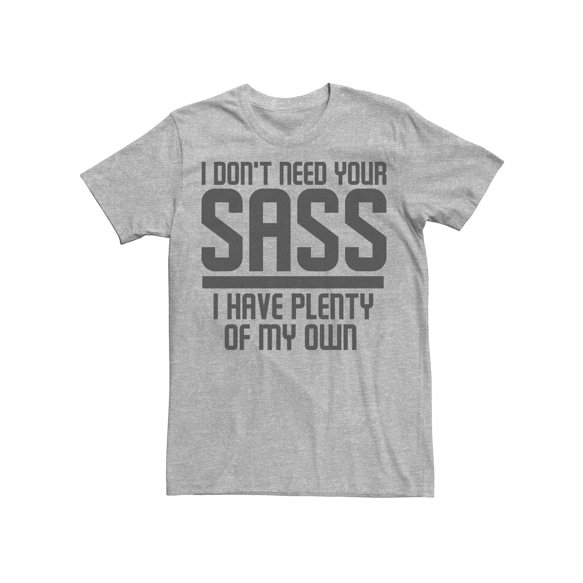 Men's Fifth Sun Your Sass Text Tee,  Product Image