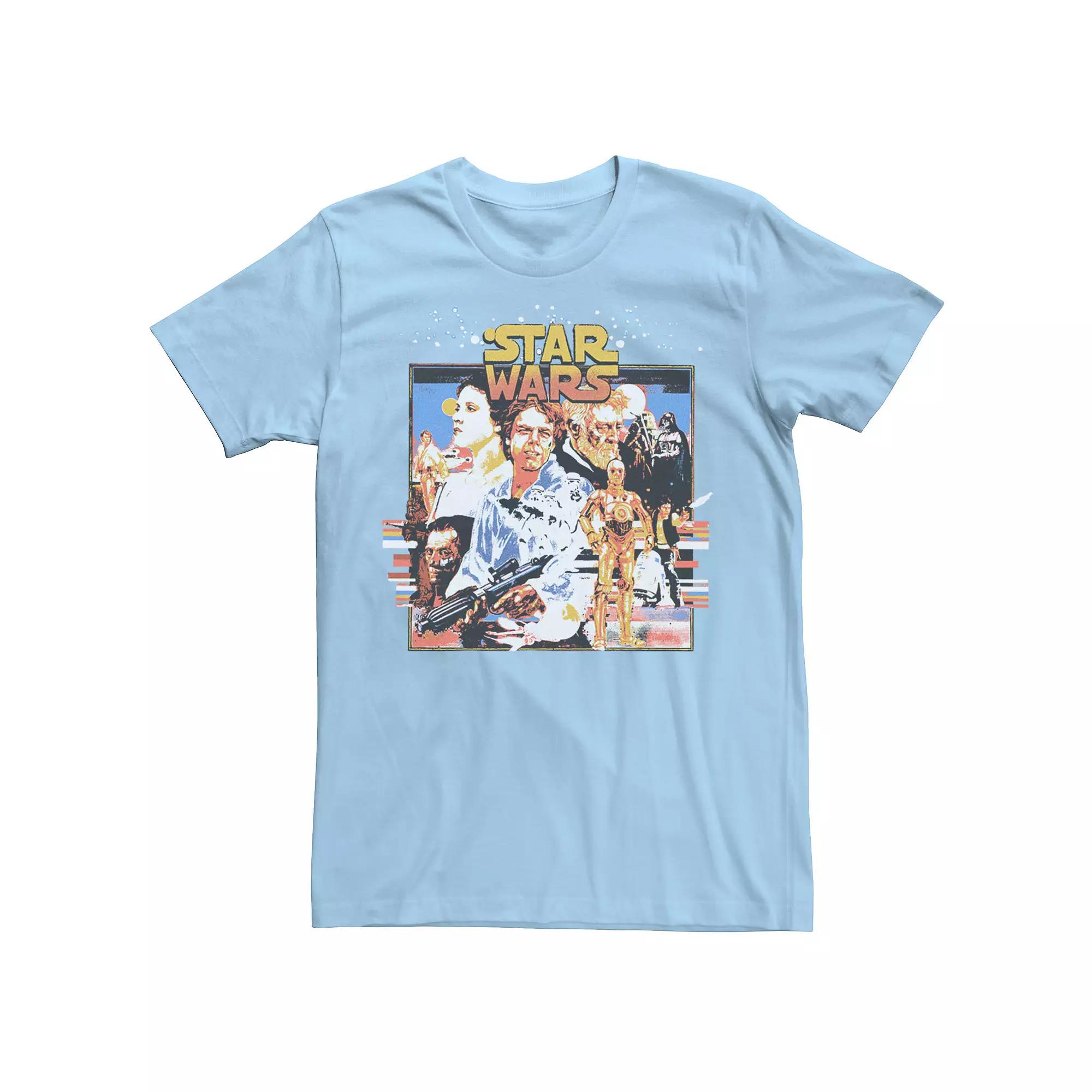 Men's Star Wars A New Hope Characters Collage Tee,  Product Image